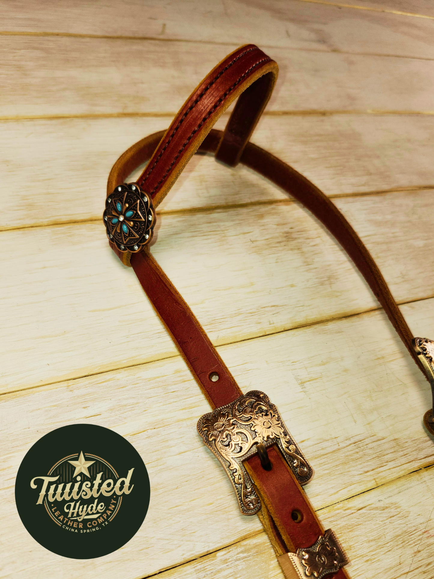 Hot Oiled Single Ear Headstall