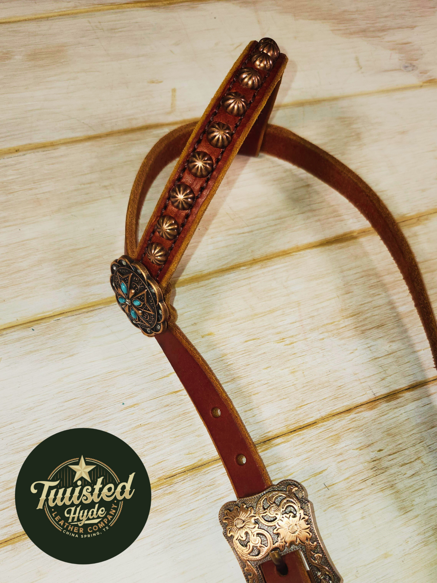 Hot Oiled Single Ear Headstall