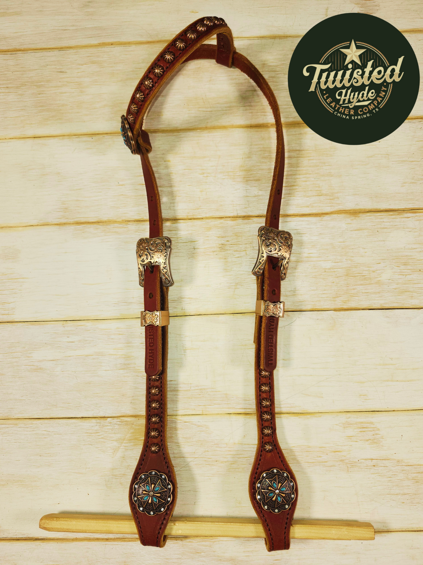 Hot Oiled Single Ear Headstall