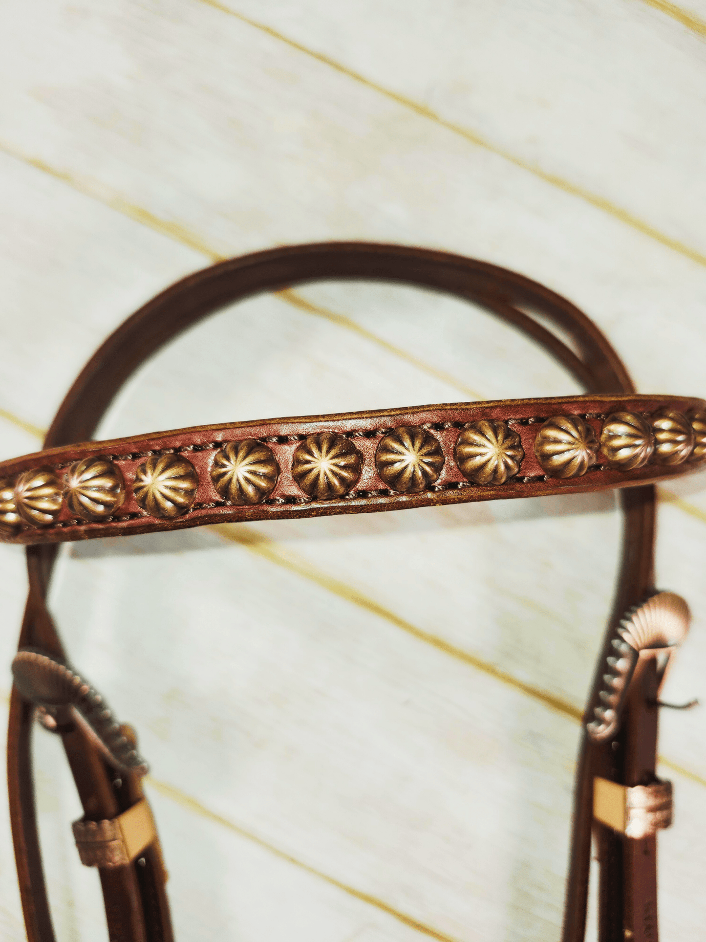 Browband Headstall - Twisted Hyde Leather Co.