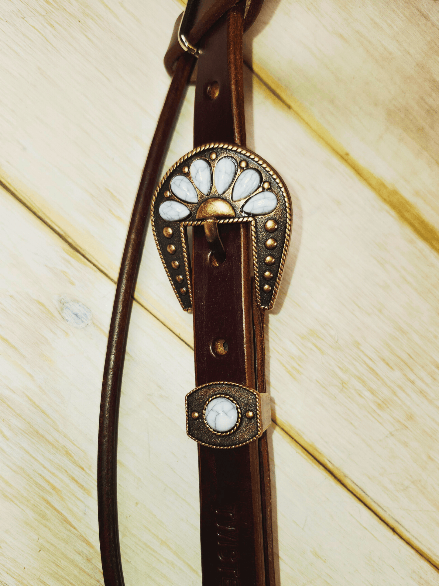Browband Headstall - Twisted Hyde Leather Co.