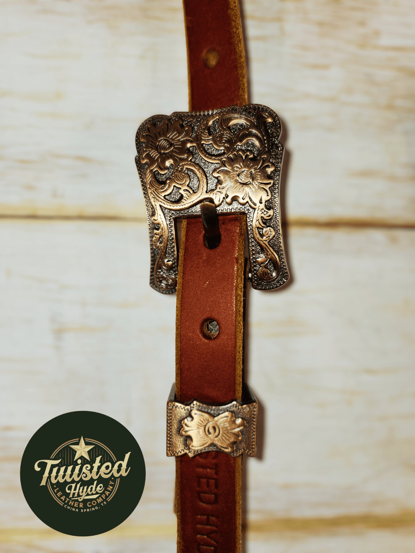Hot Oiled Single Ear Headstall - Twisted Hyde Leather Co.