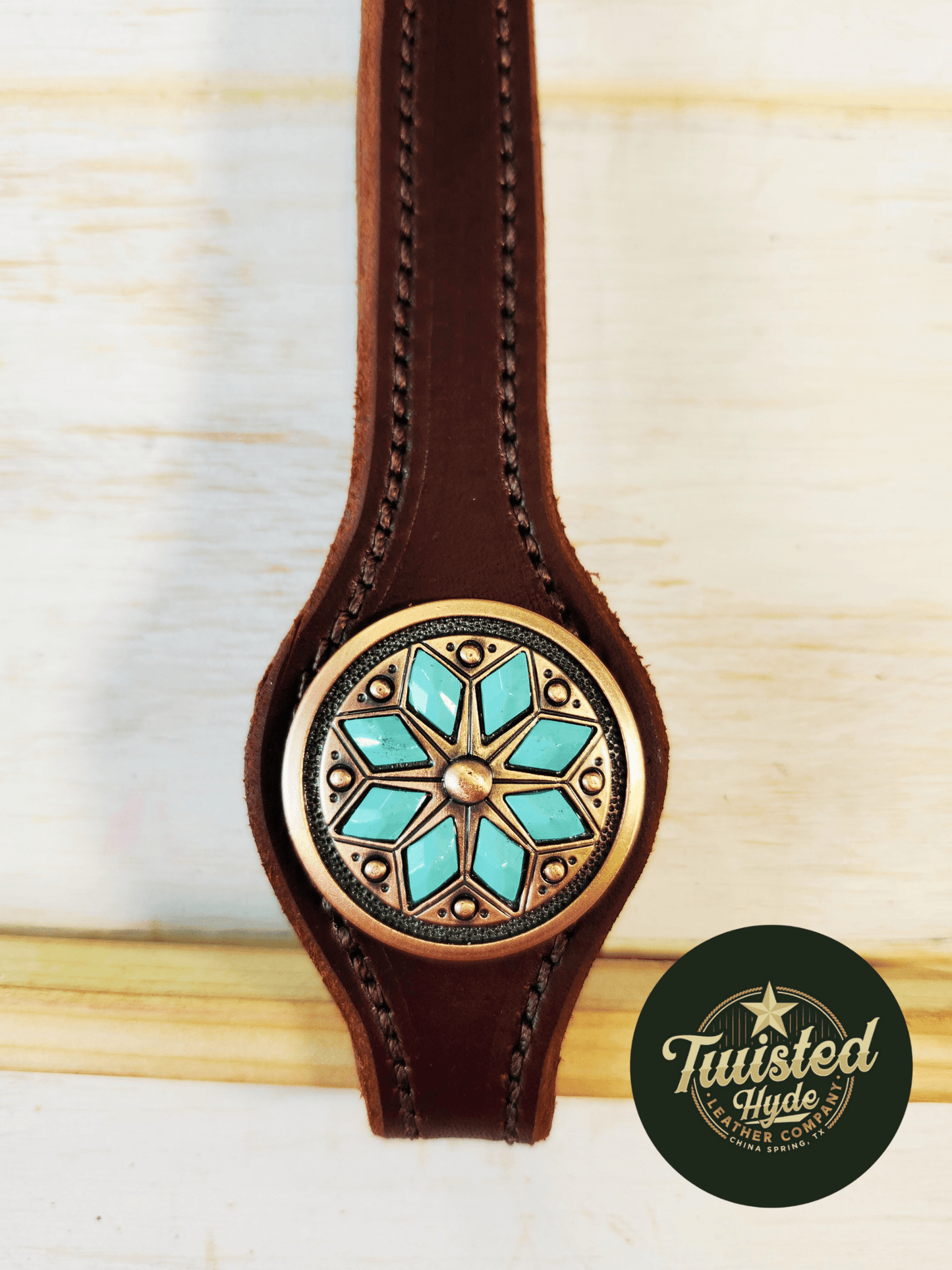 Hot Oiled Single Ear Headstall - Twisted Hyde Leather Co.