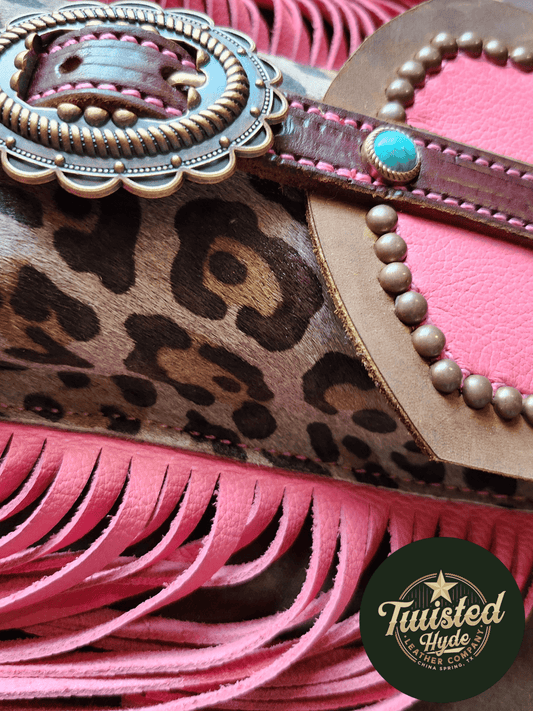 Rear Cinch Saddle Bag - Twisted Hyde Leather Co.