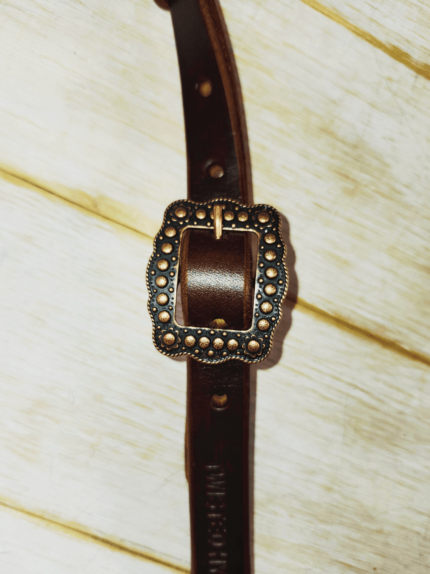 Single Ear Headstall - Twisted Hyde Leather Co.