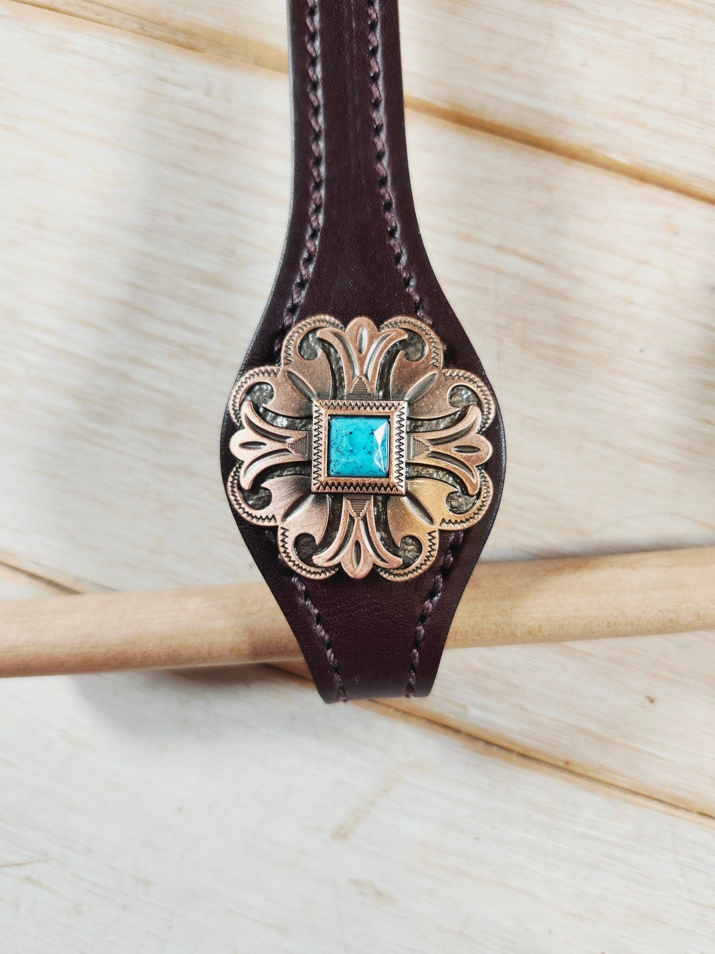 Single Ear Headstall - Twisted Hyde Leather Co.