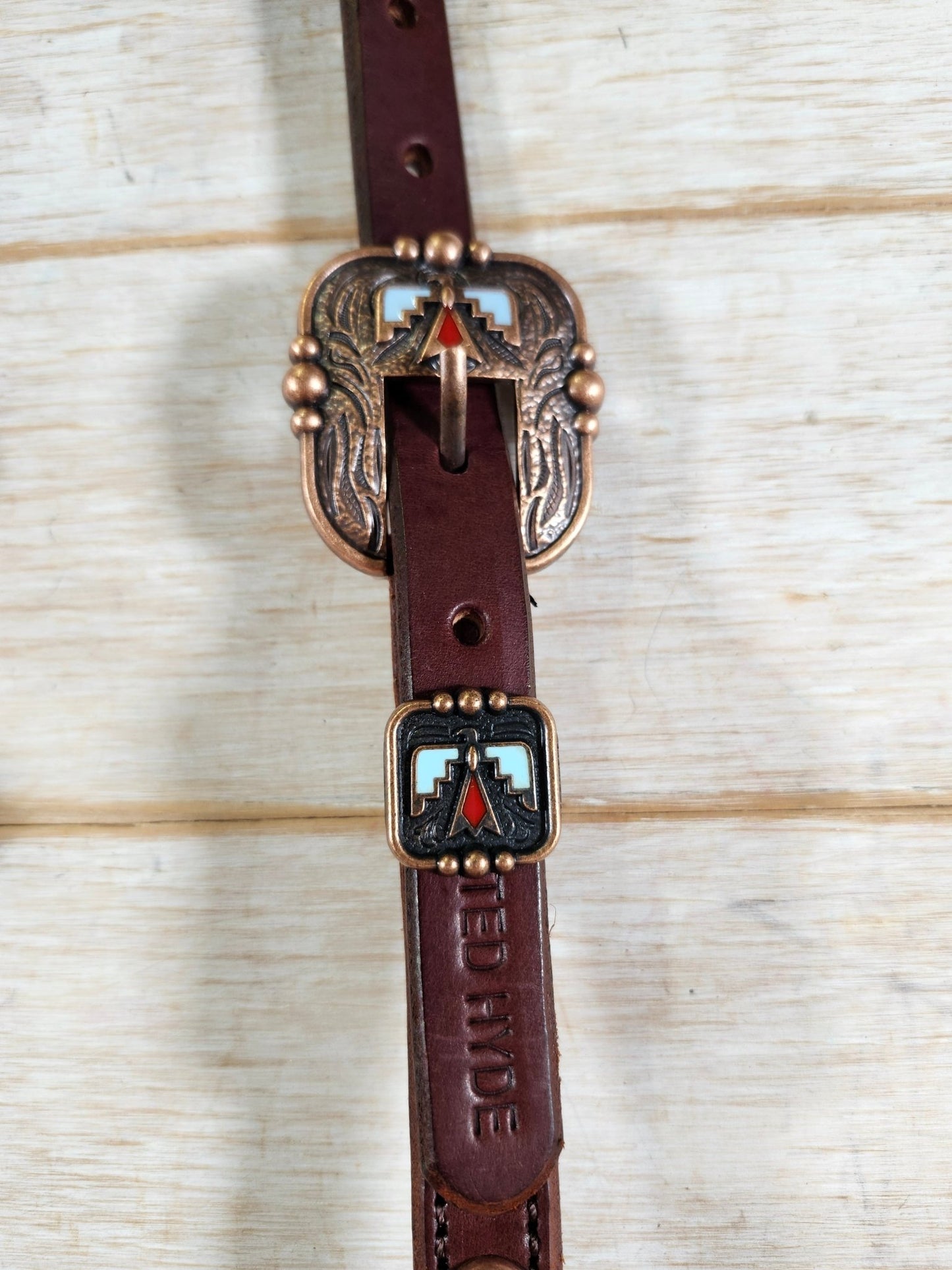 Single Ear Headstall - Twisted Hyde Leather Co.