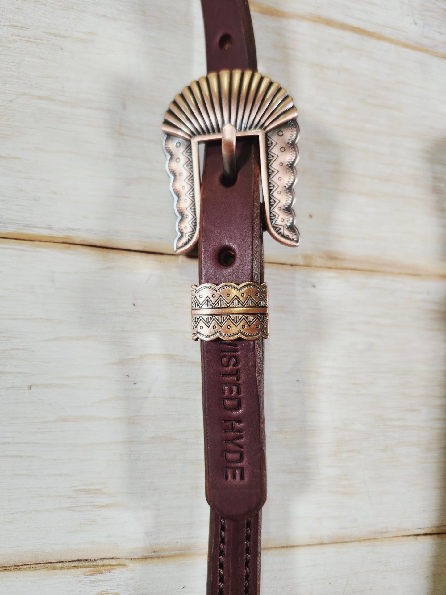 Single Ear Headstall - Twisted Hyde Leather Co.