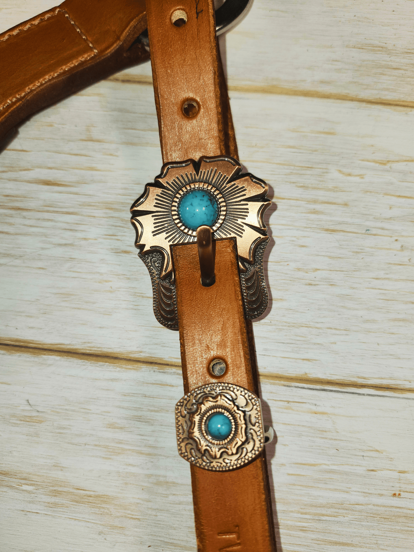 Tan and Wool Inlay Set - Twisted Hyde Leather Co.