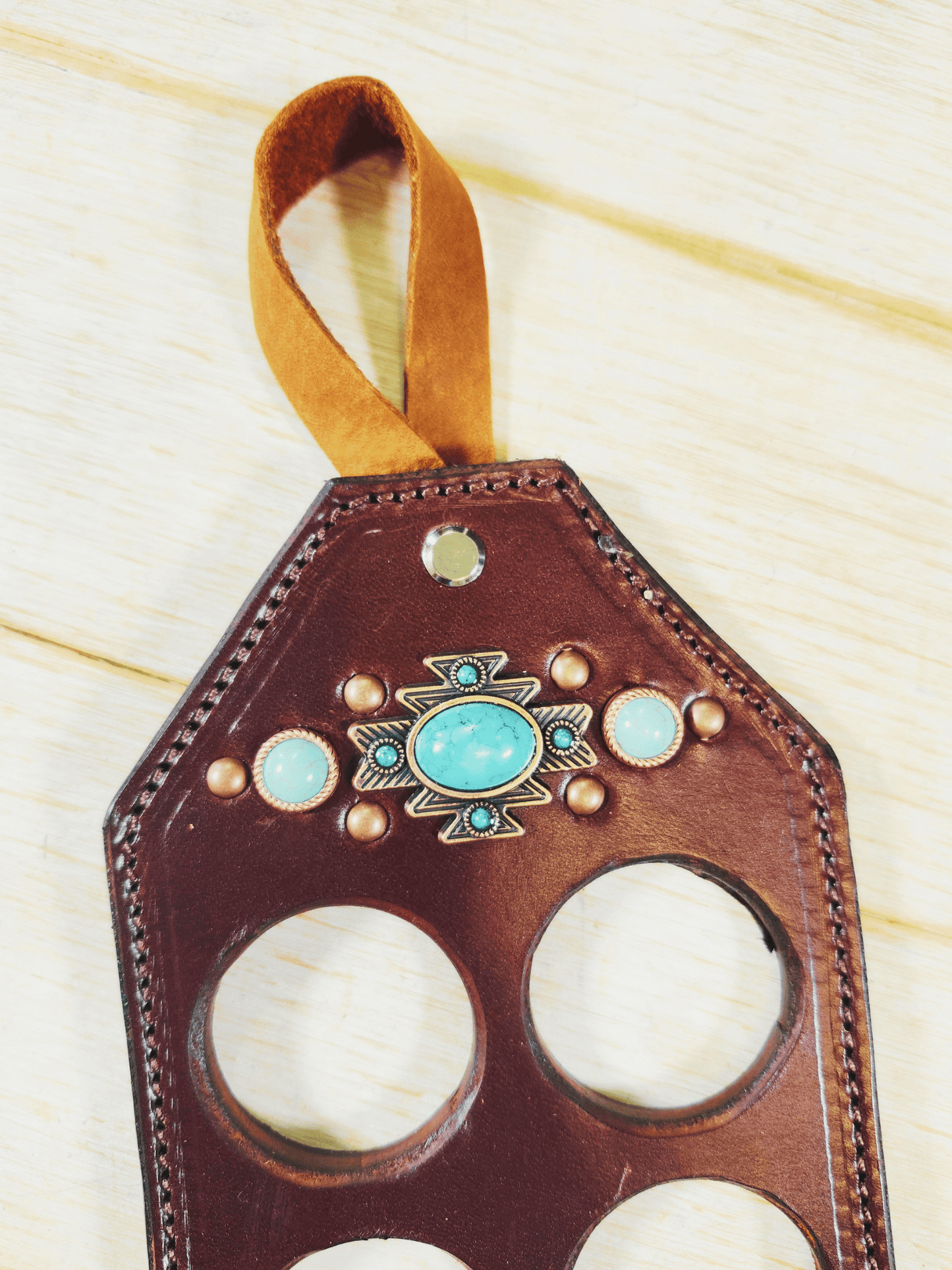 Wild Rag Holder - Twisted Hyde Leather Co.