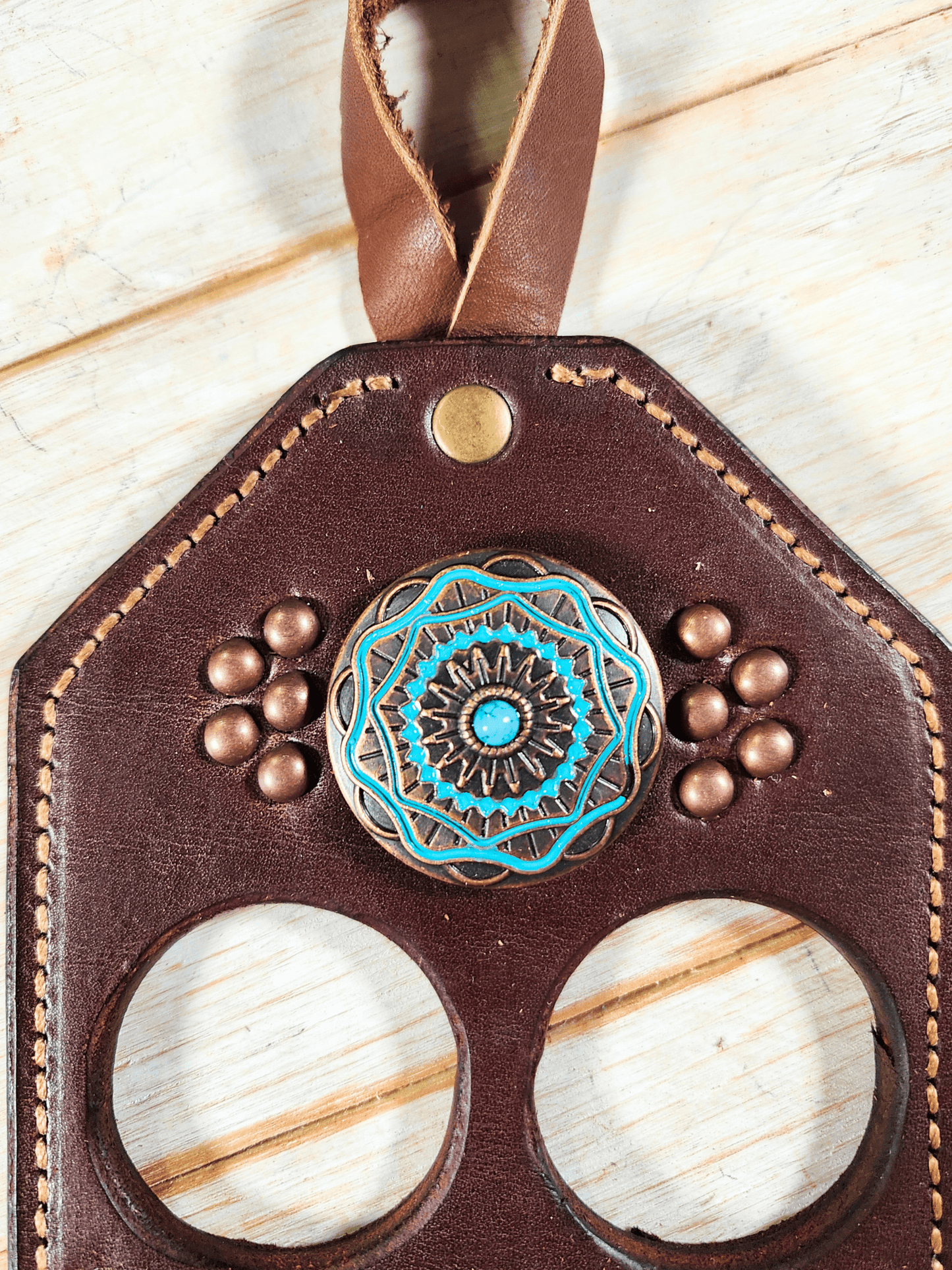 Wild Rag Holder - Twisted Hyde Leather Co.