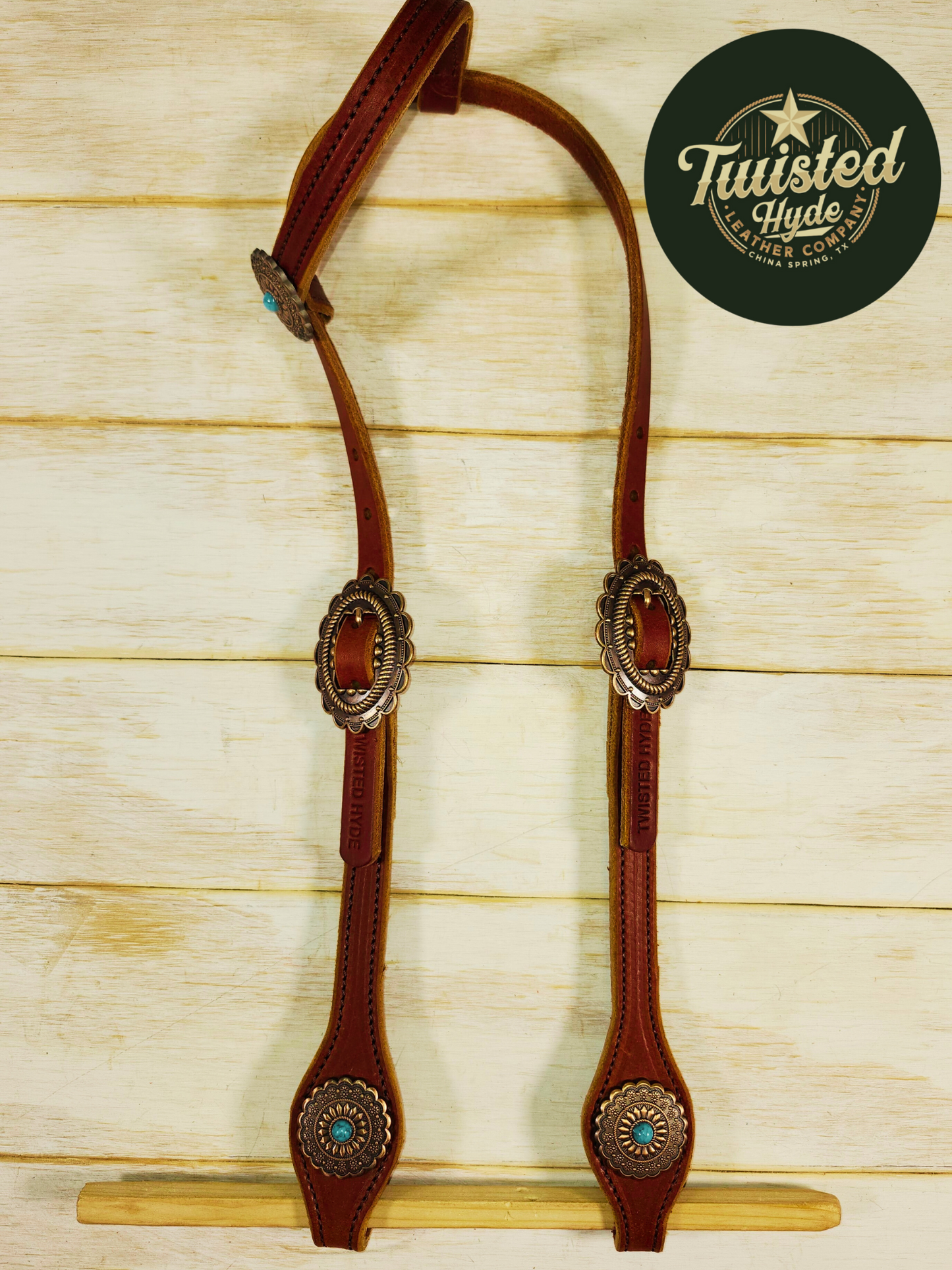 Hot Oiled Single Ear Headstall