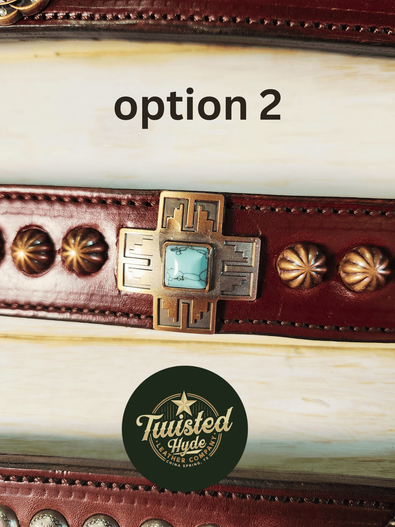 Breast Collars with conchos and spots - Twisted Hyde Leather Co.