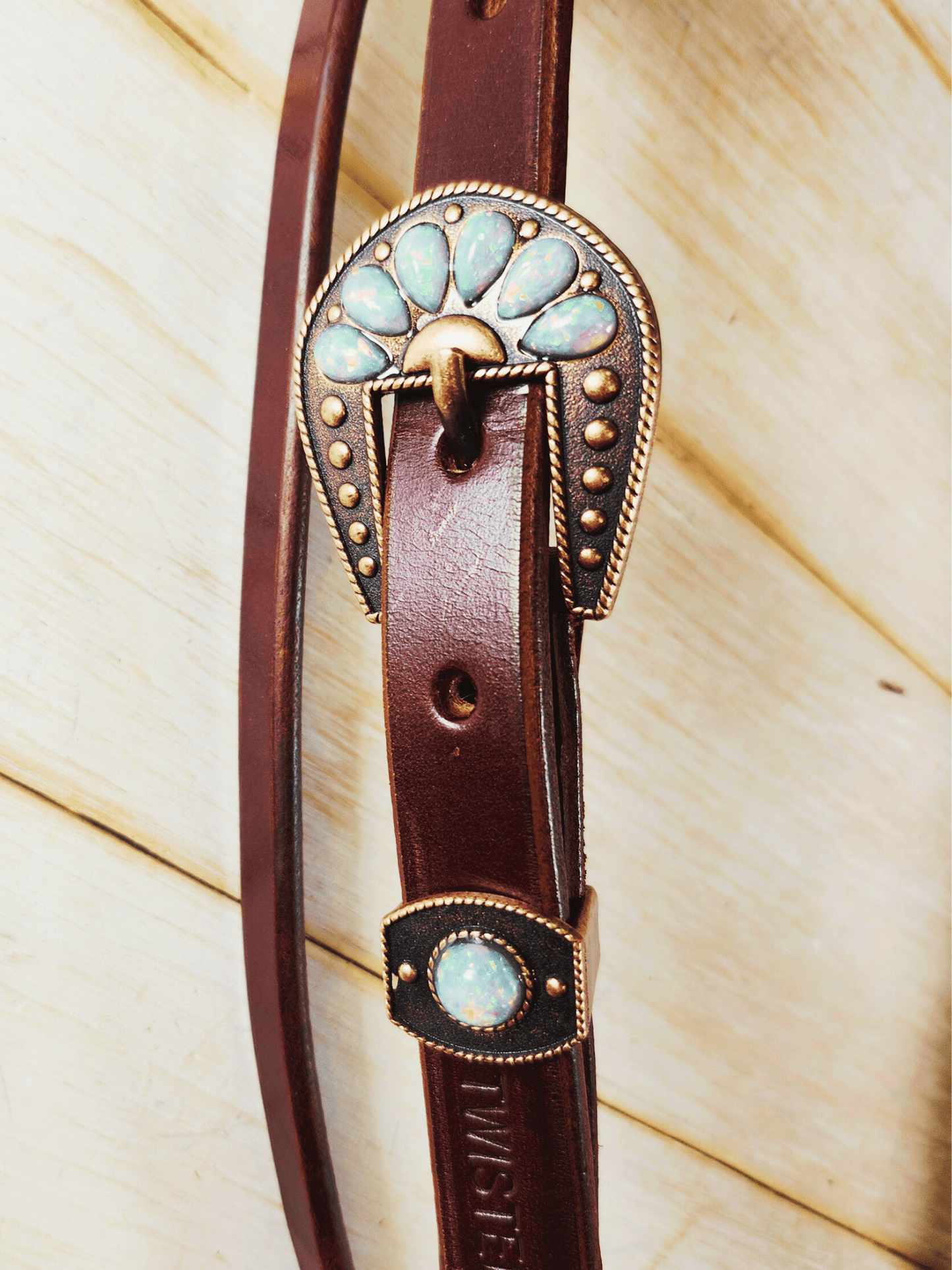 Browband Headstall - Twisted Hyde Leather Co.