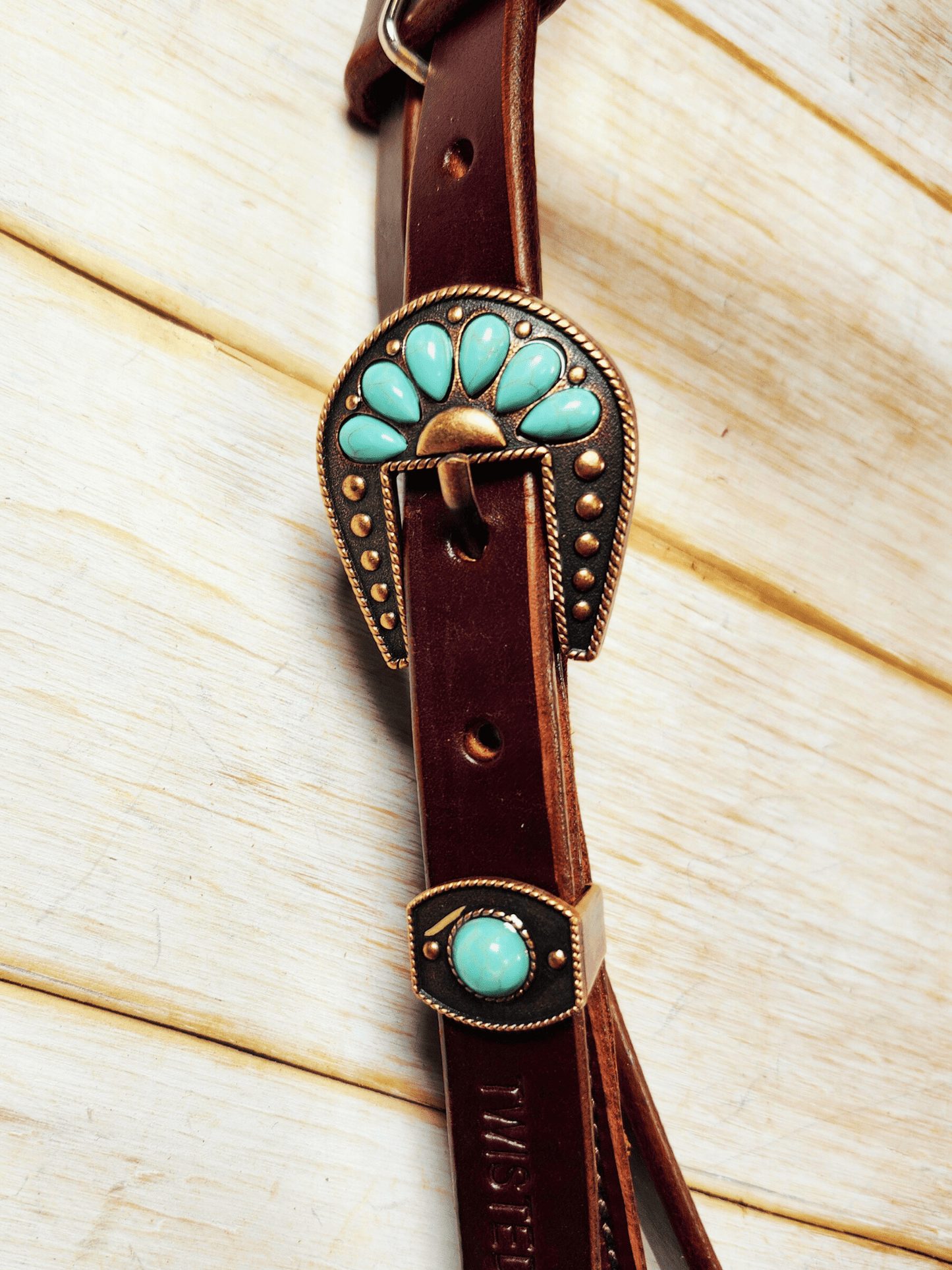 Browband Headstall - Twisted Hyde Leather Co.