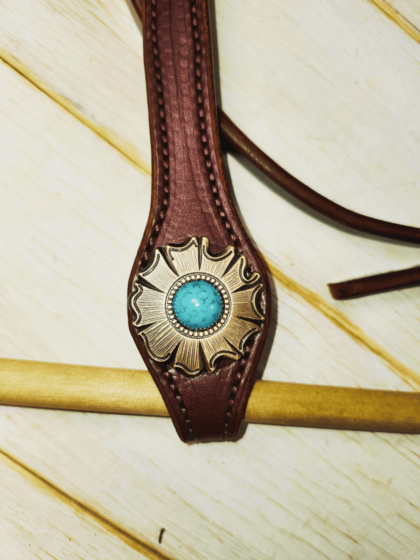 Browband Headstall - Twisted Hyde Leather Co.