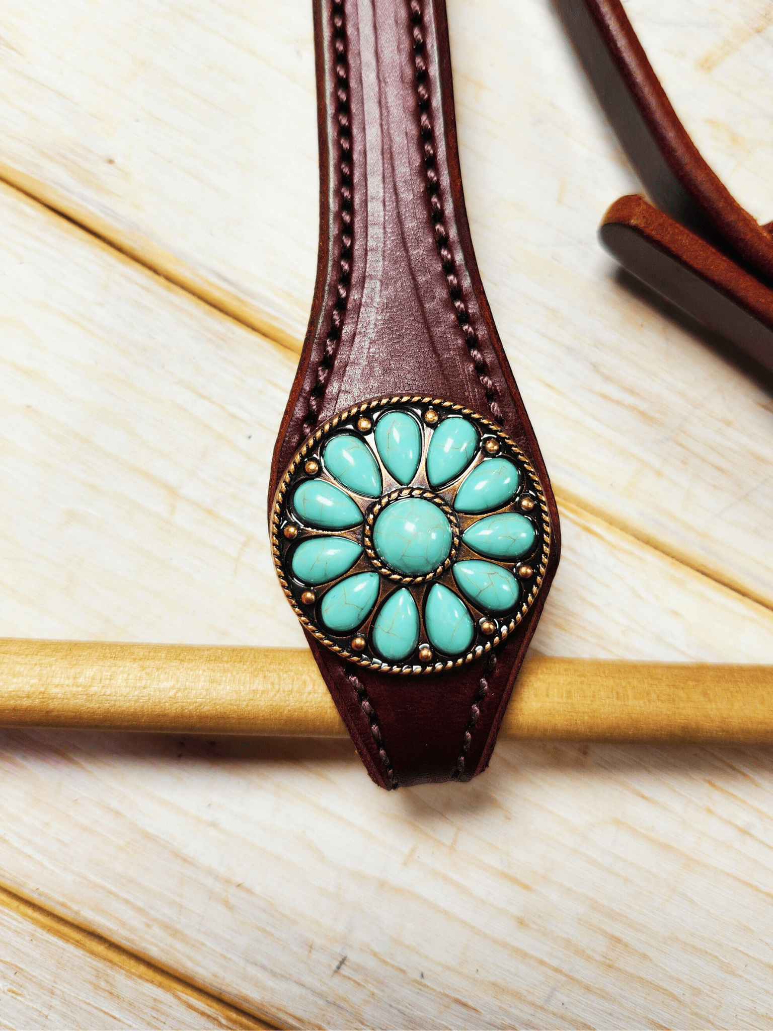 Browband Headstall - Twisted Hyde Leather Co.