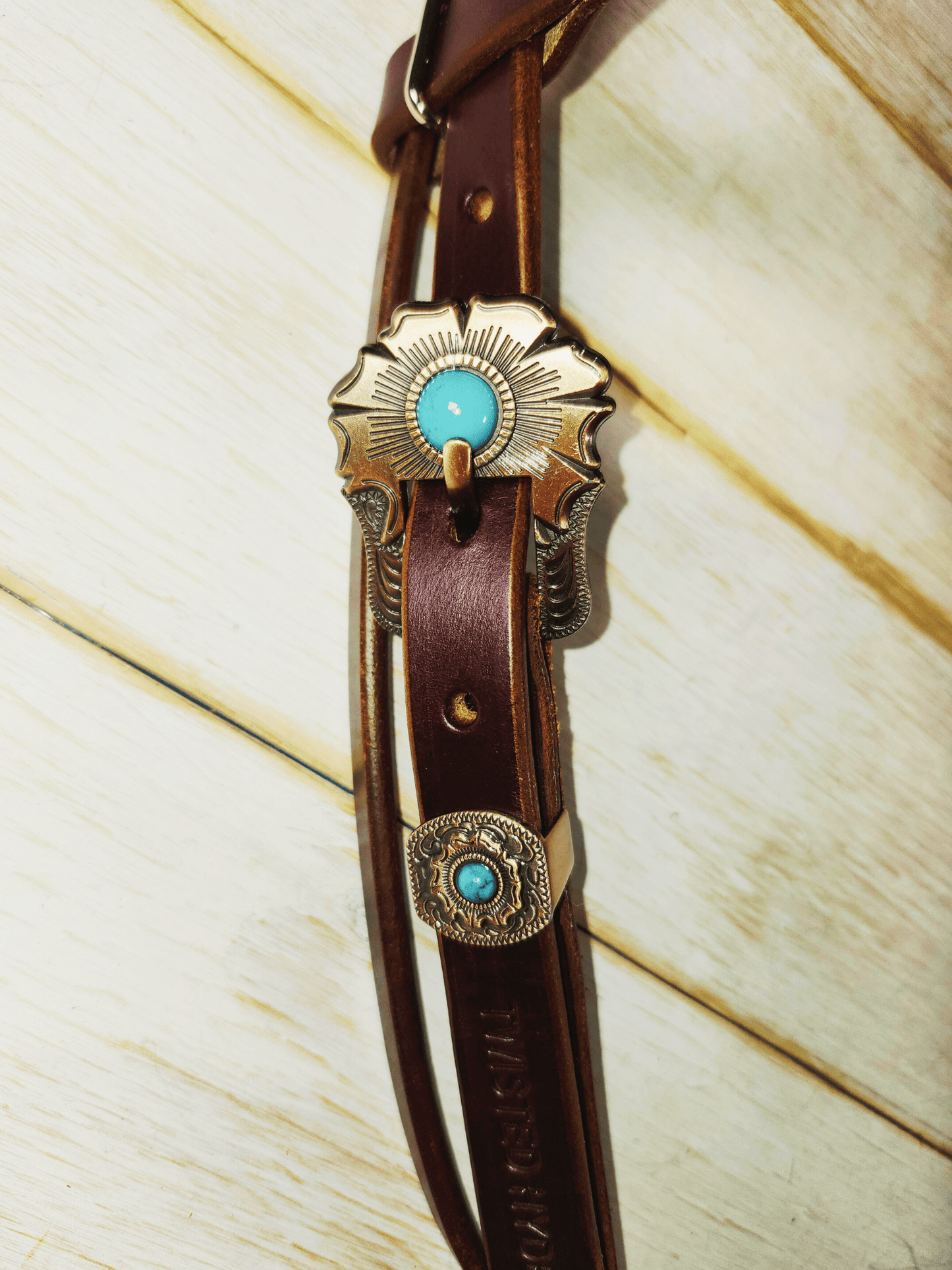 Browband Headstall - Twisted Hyde Leather Co.