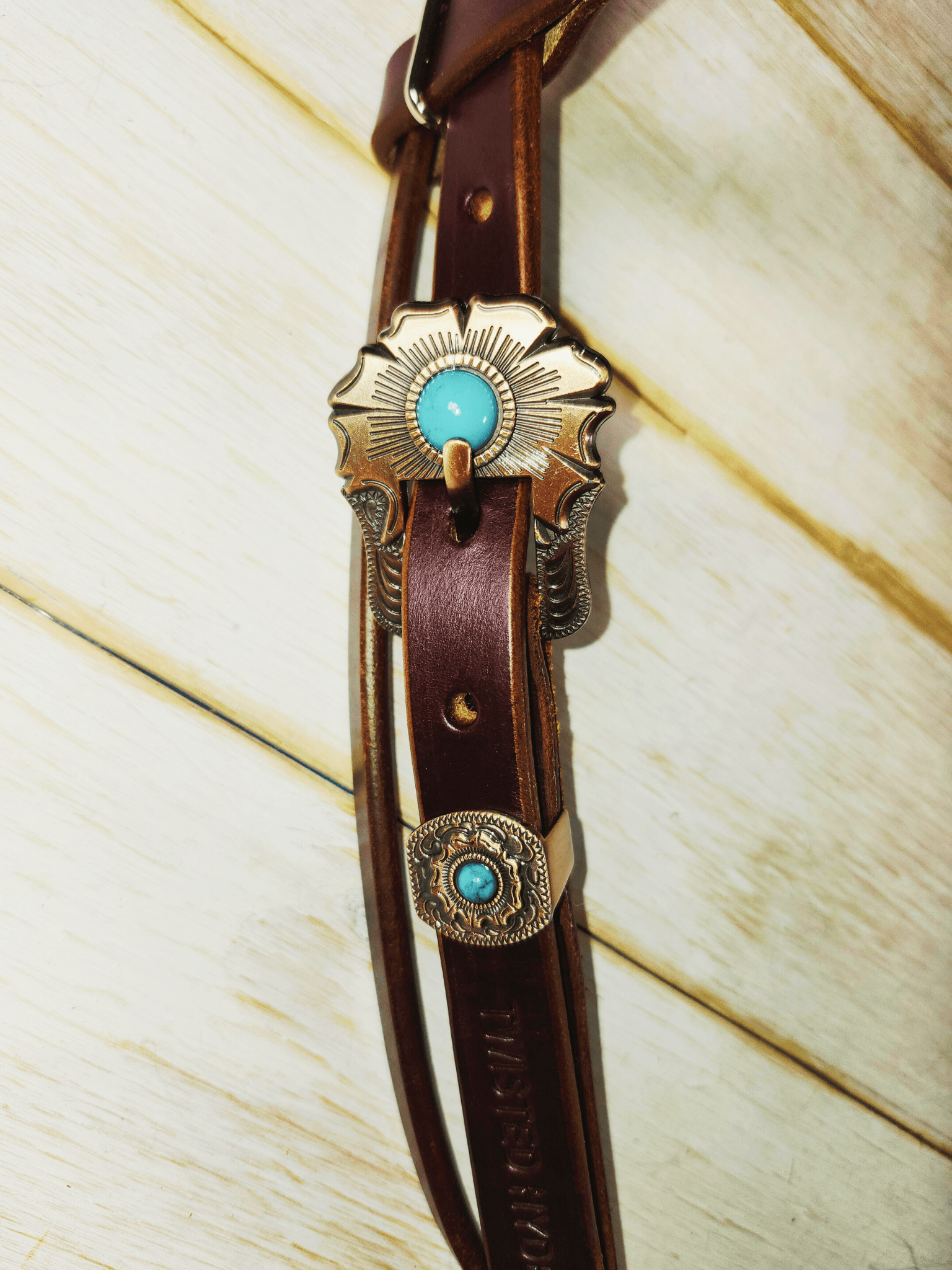 Browband Headstall - Twisted Hyde Leather Co.