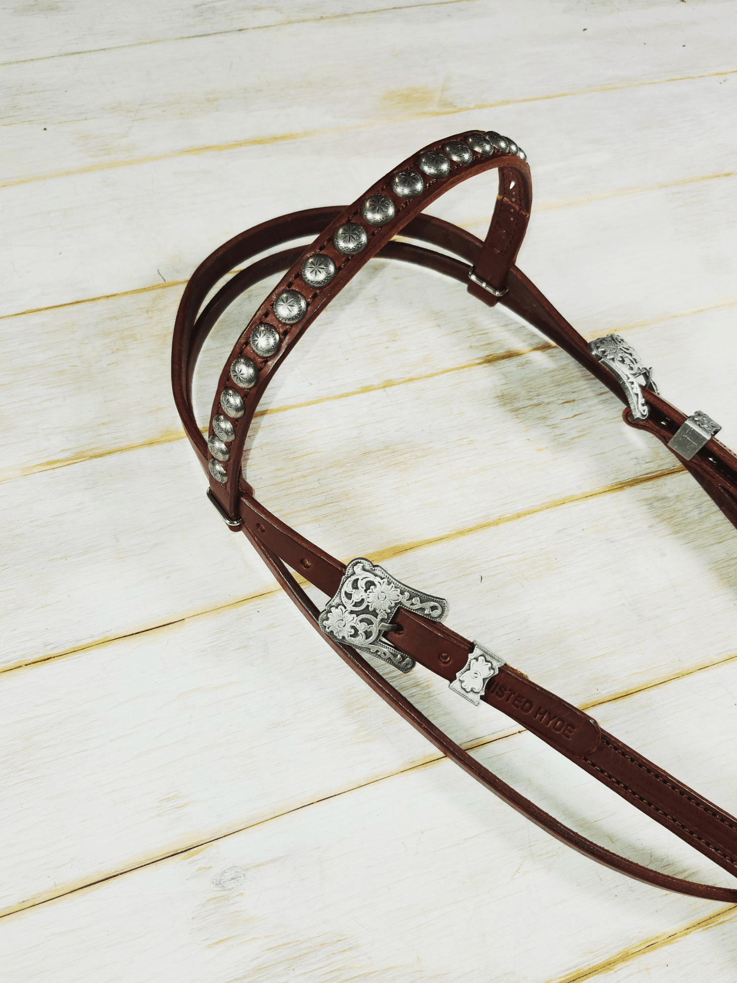 Browband Headstall - Twisted Hyde Leather Co.