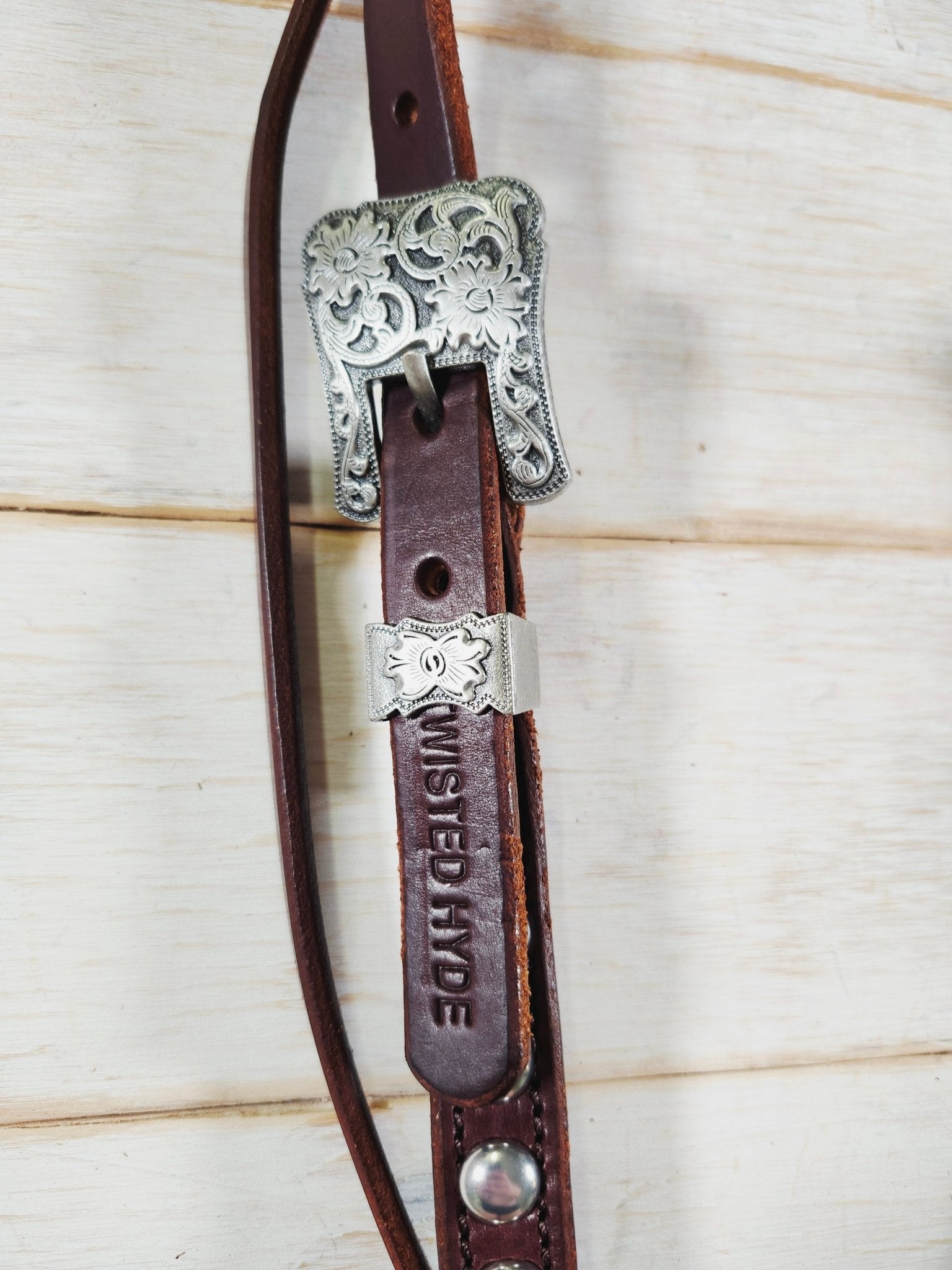 Browband Headstall - Twisted Hyde Leather Co.