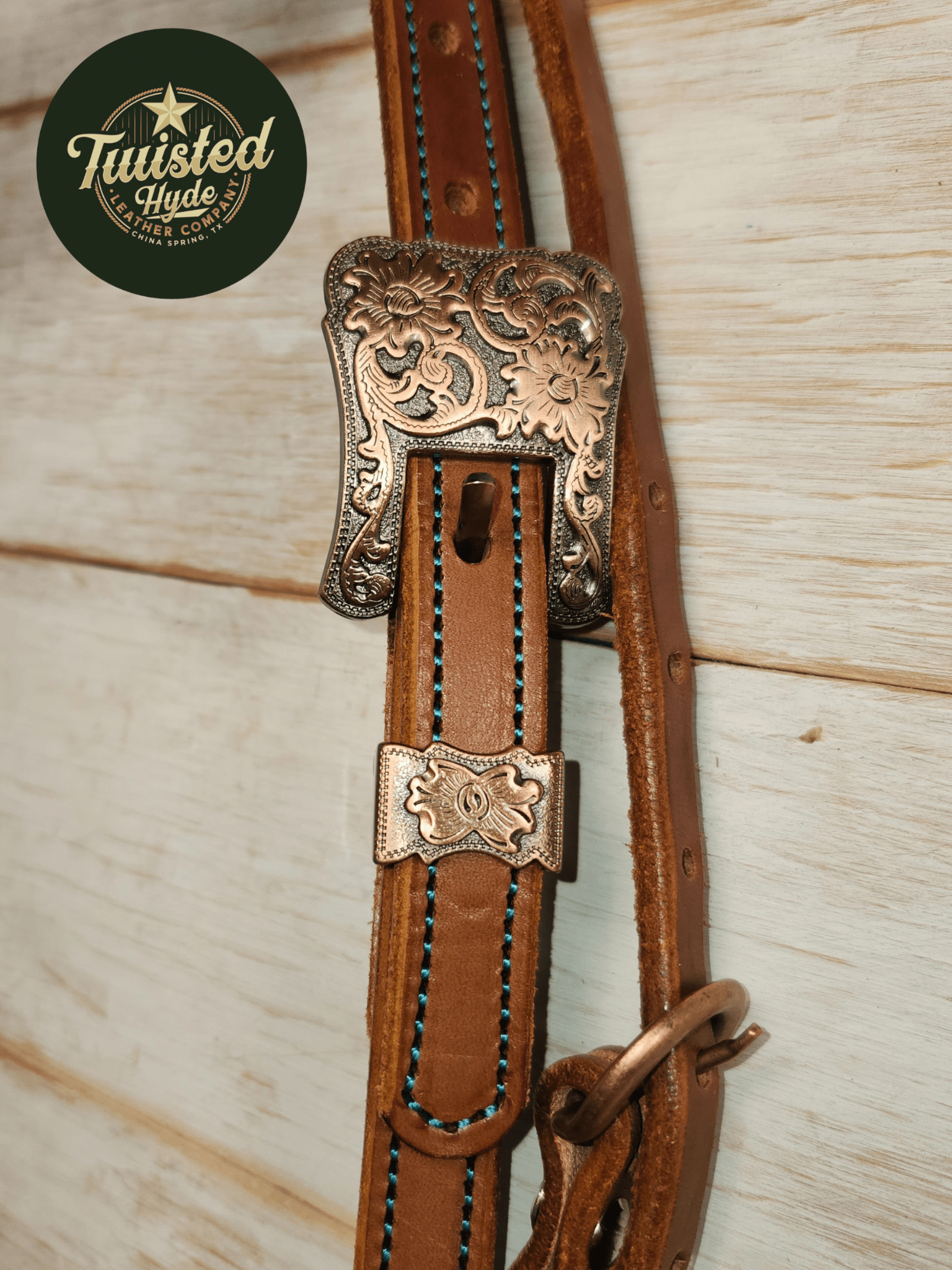 Browband Headstall - Twisted Hyde Leather Co.