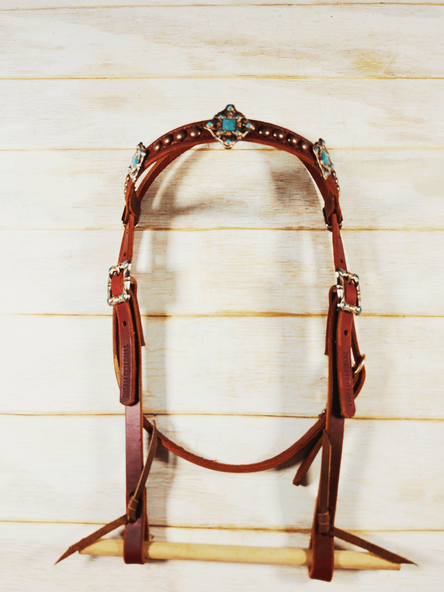 Browband Headstall - Twisted Hyde Leather Co.