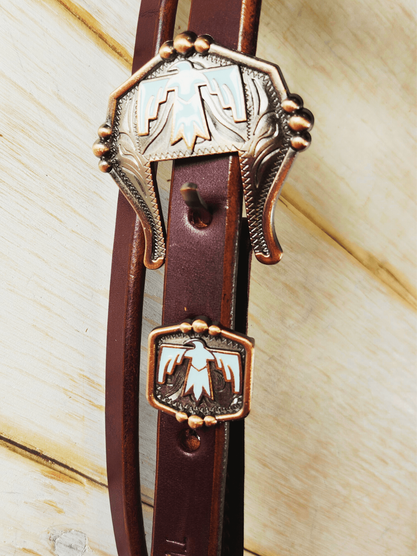 Browband Headstall - Twisted Hyde Leather Co.
