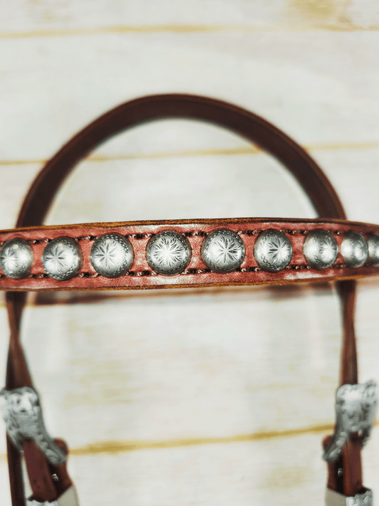 Browband Headstall - Twisted Hyde Leather Co.