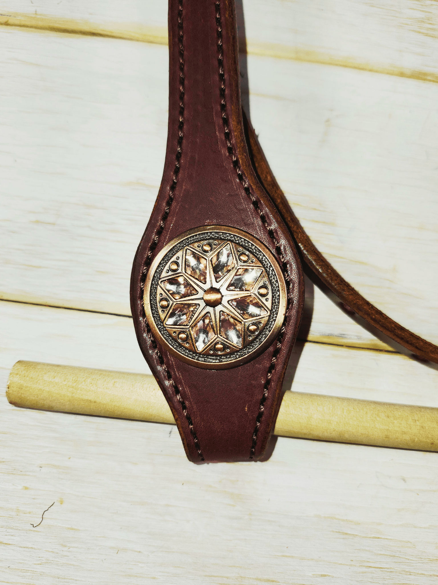 Browband Headstall - Twisted Hyde Leather Co.