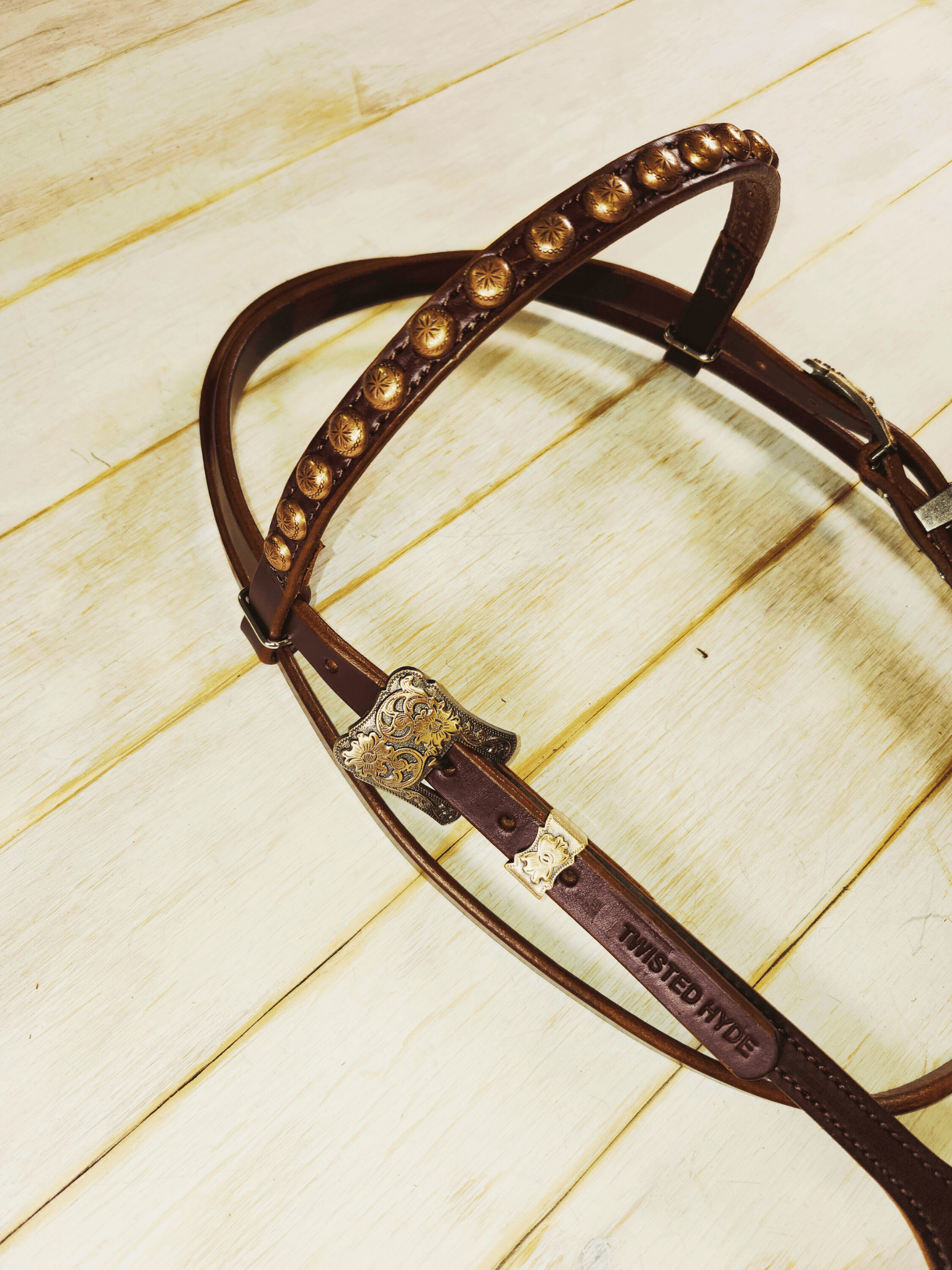 Browband Headstall - Twisted Hyde Leather Co.