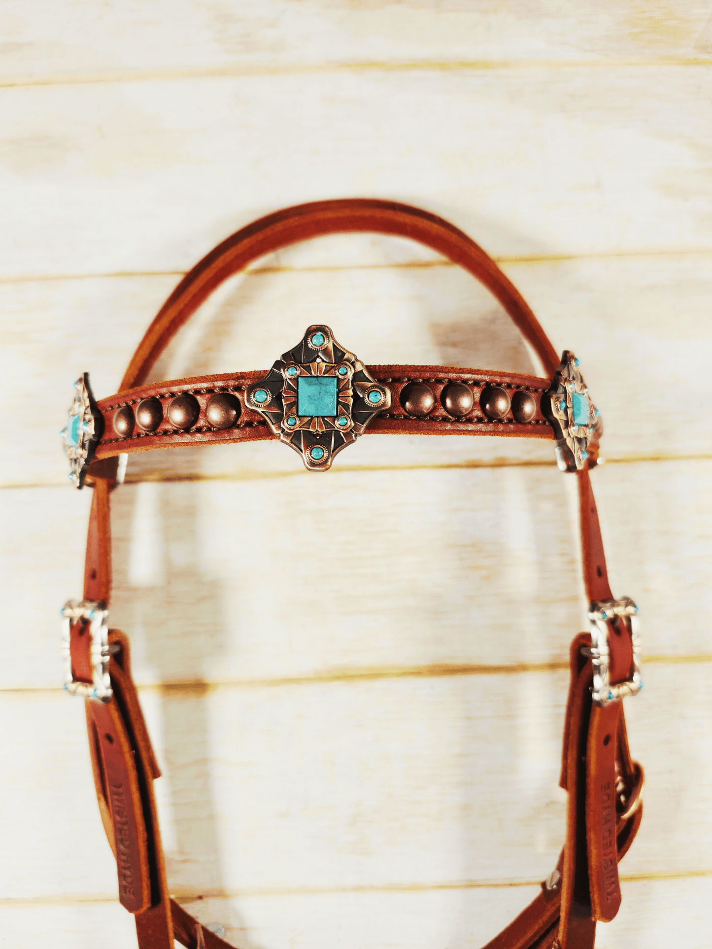 Browband Headstall - Twisted Hyde Leather Co.