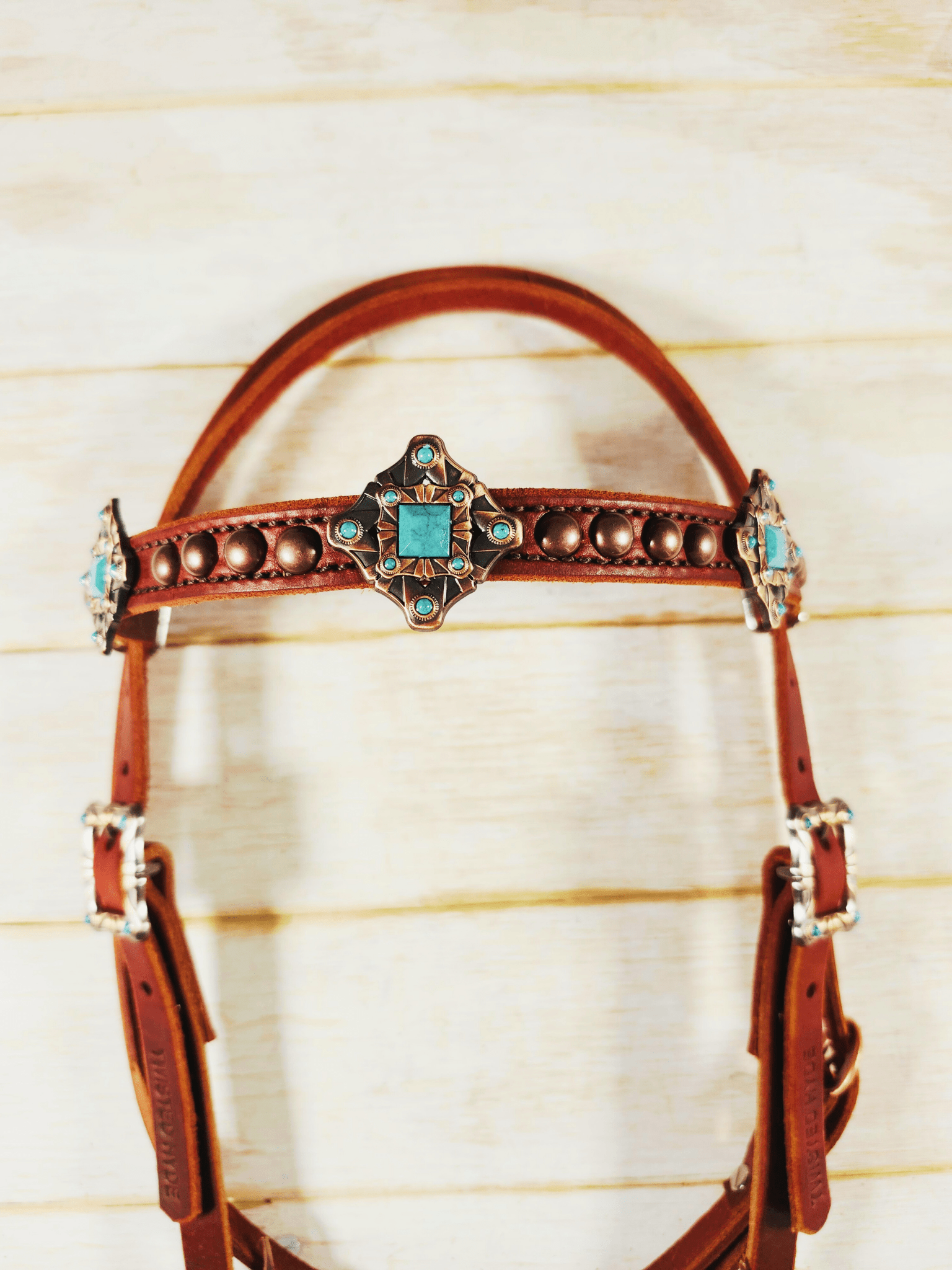 Browband Headstall - Twisted Hyde Leather Co.