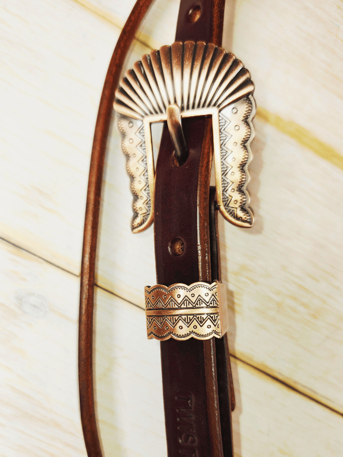 Browband Headstall - Twisted Hyde Leather Co.