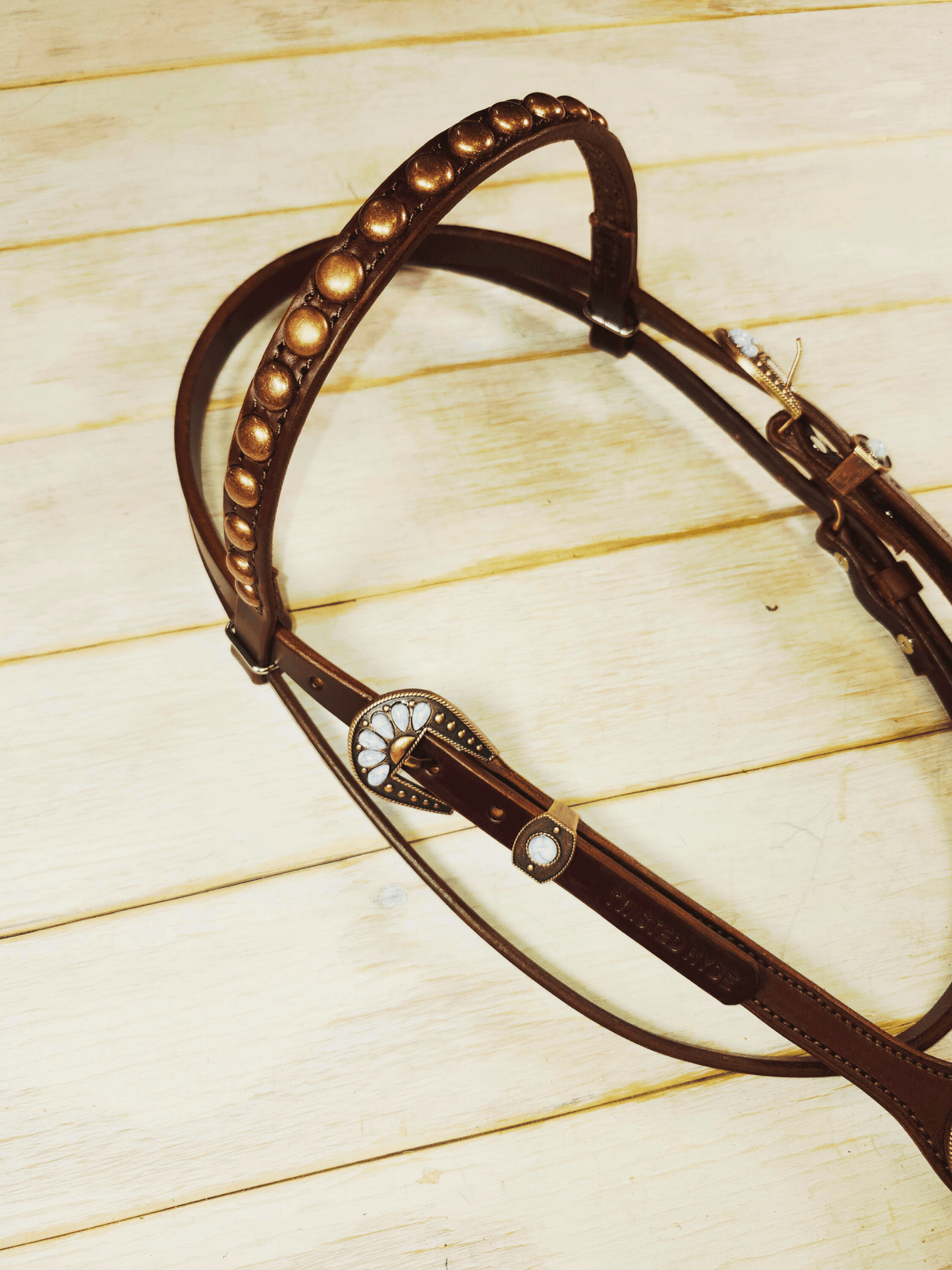 Browband Headstall - Twisted Hyde Leather Co.