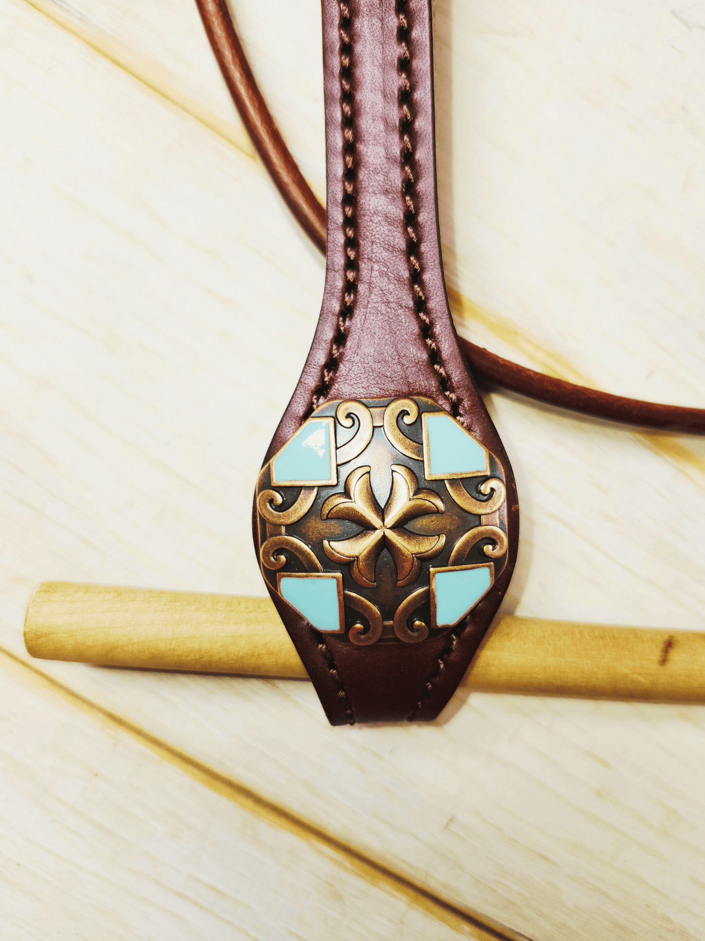 Browband Headstall - Twisted Hyde Leather Co.