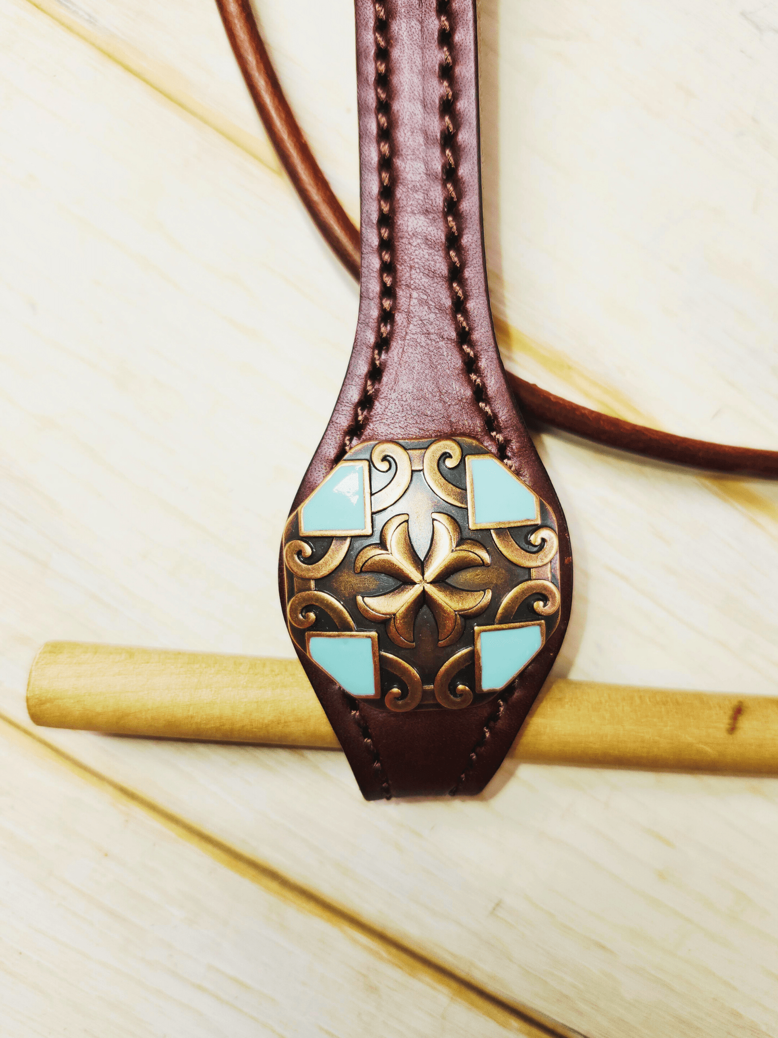 Browband Headstall - Twisted Hyde Leather Co.