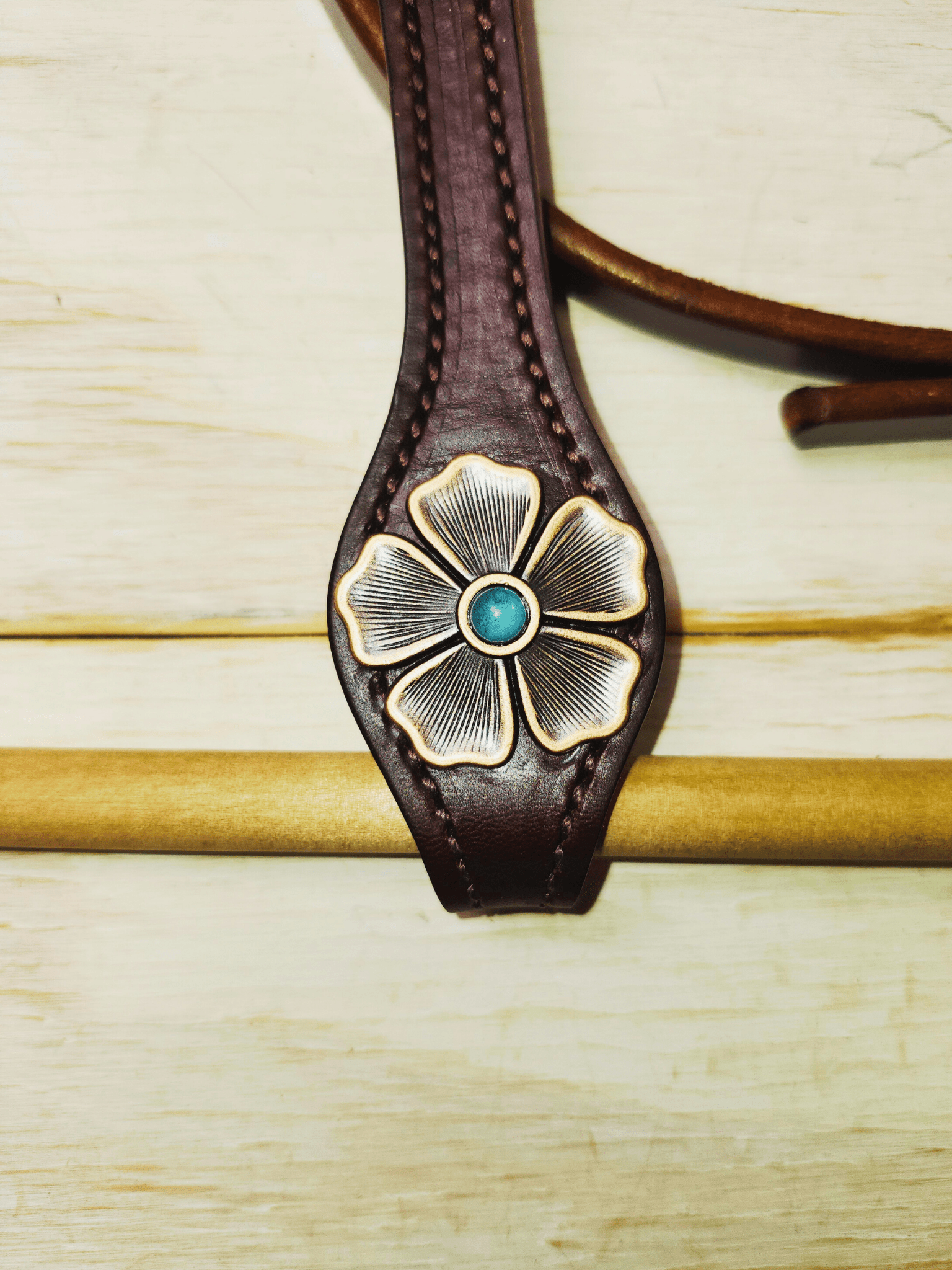Browband Headstall - Twisted Hyde Leather Co.