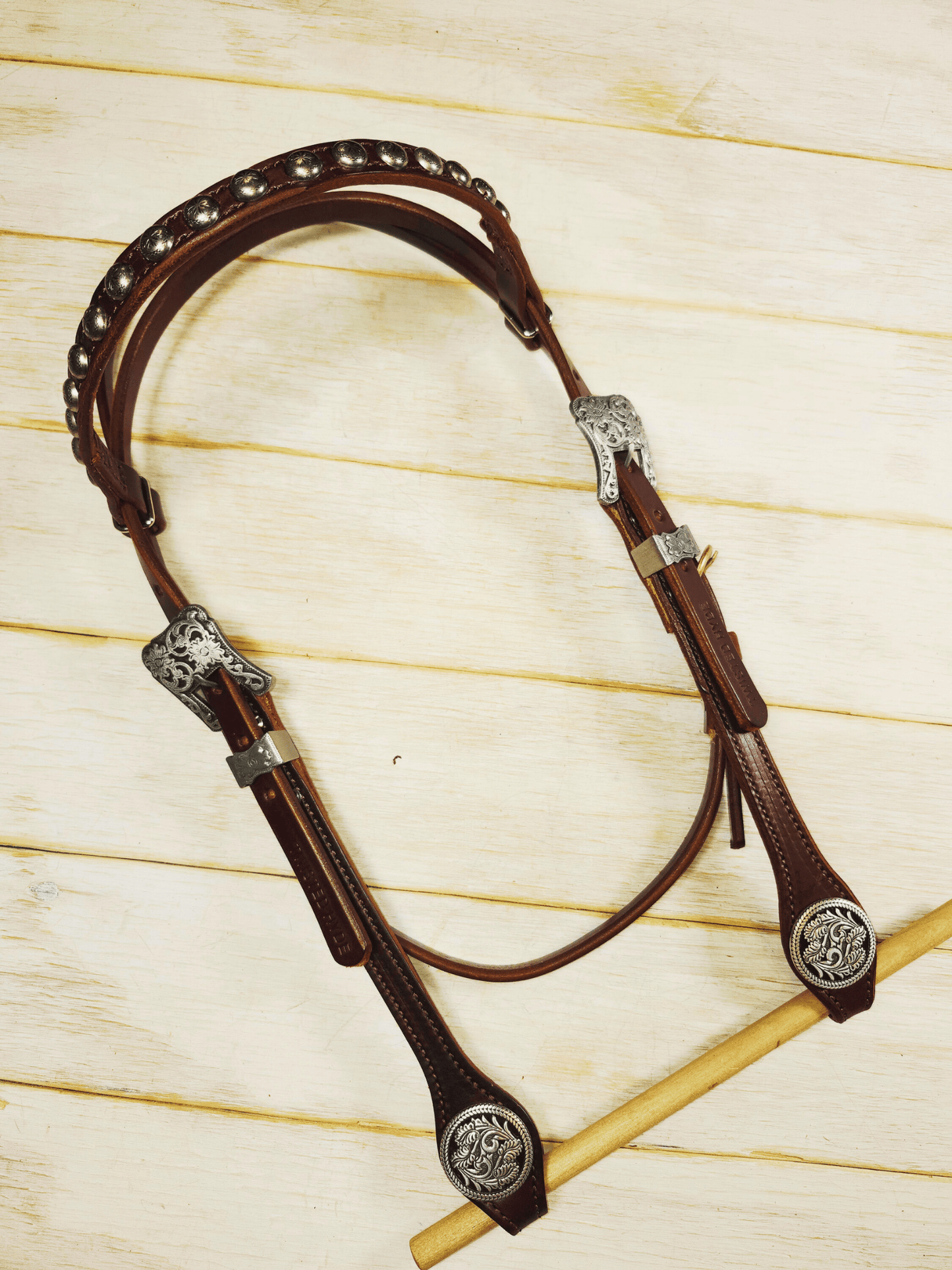 Browband Headstall - Twisted Hyde Leather Co.