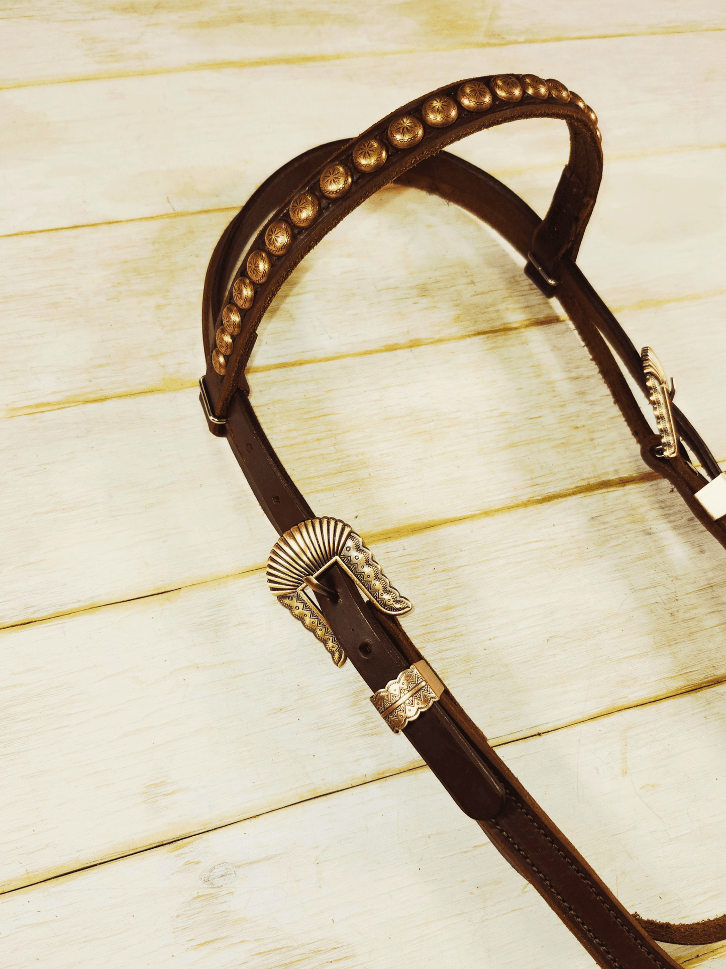 Browband Headstall - Twisted Hyde Leather Co.