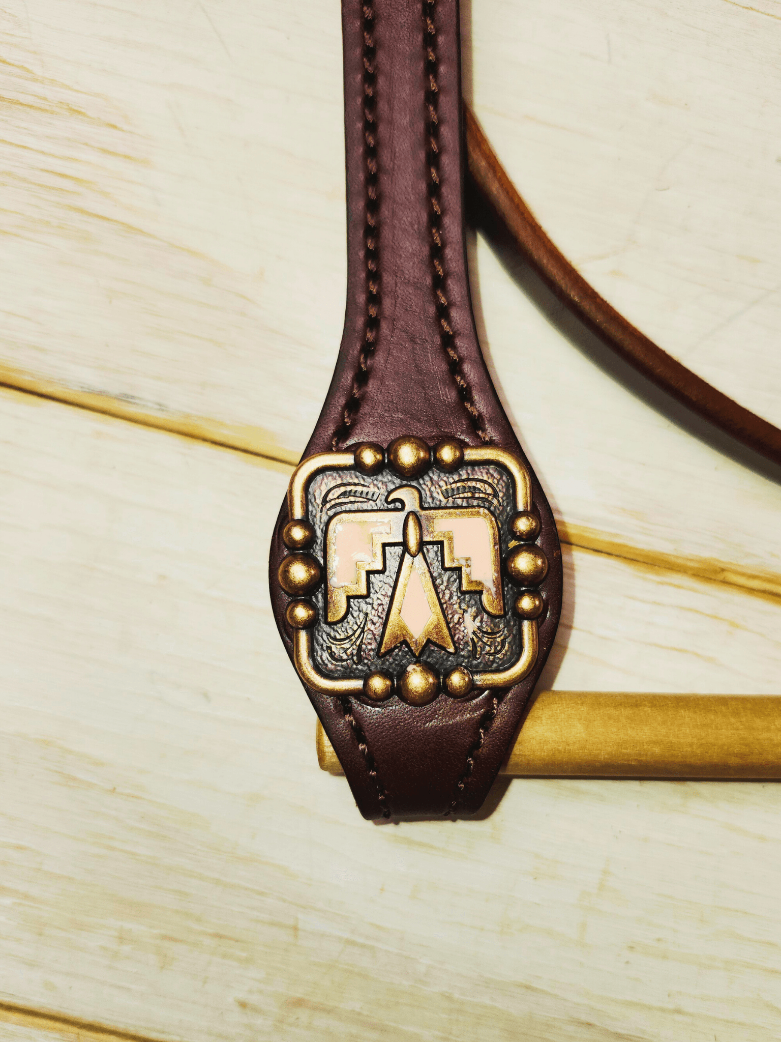 Browband Headstall - Twisted Hyde Leather Co.