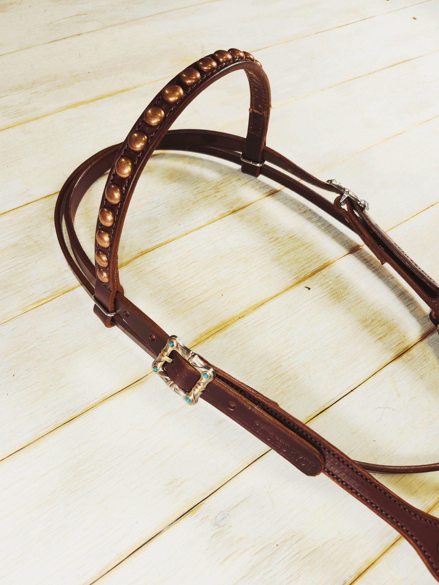 Browband Headstall - Twisted Hyde Leather Co.