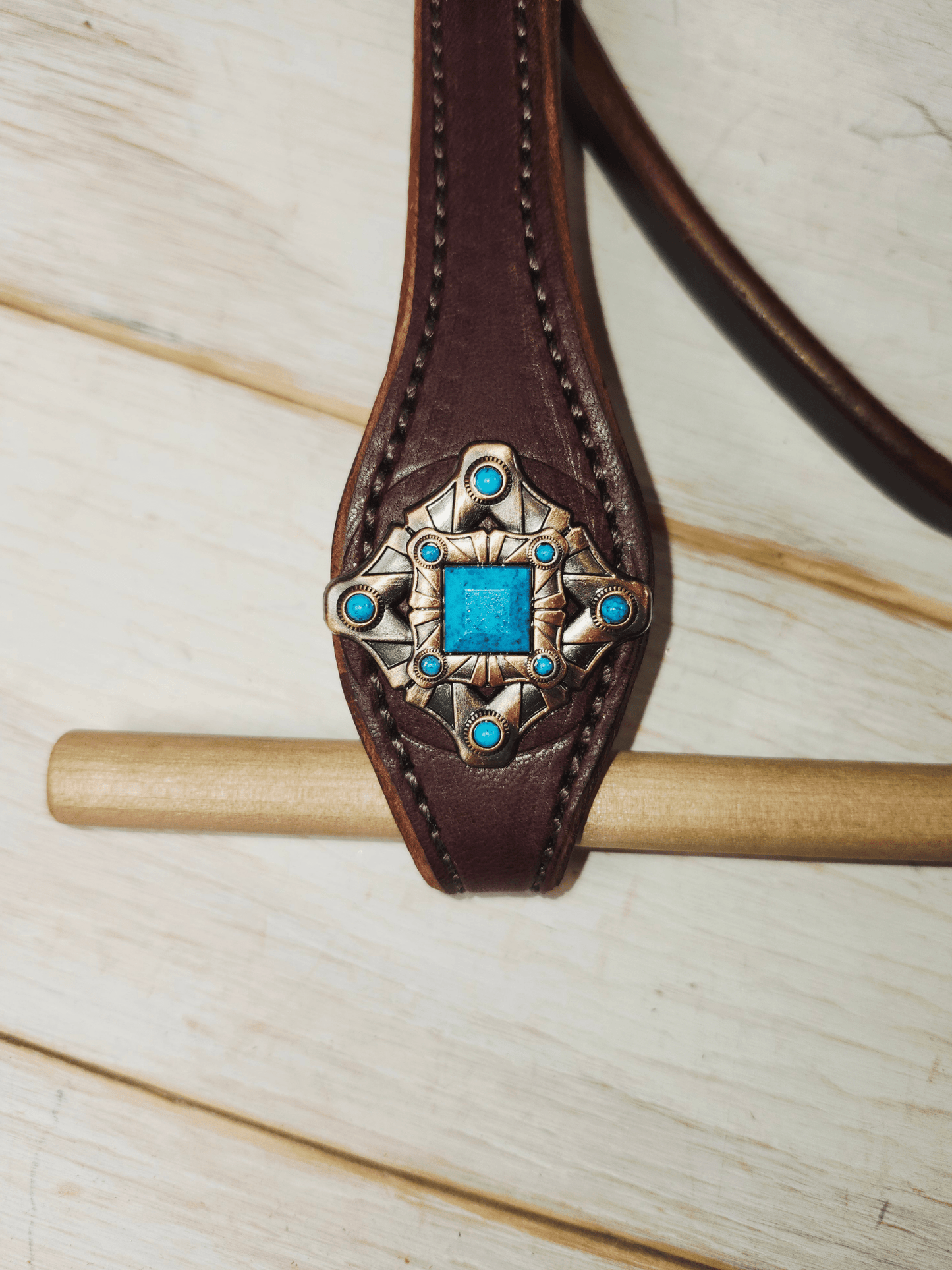 Browband Headstall - Twisted Hyde Leather Co.