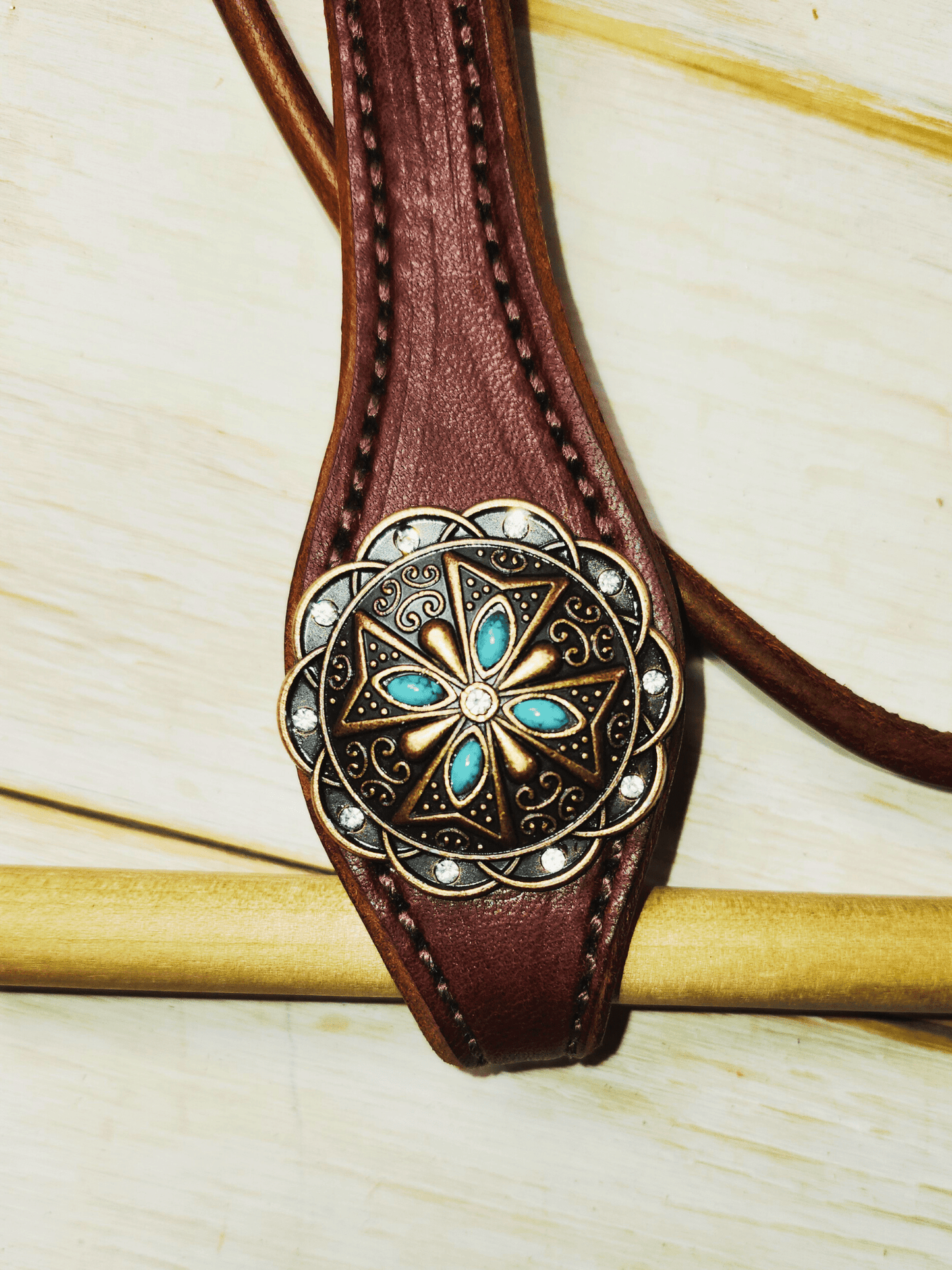 Browband Headstall - Twisted Hyde Leather Co.