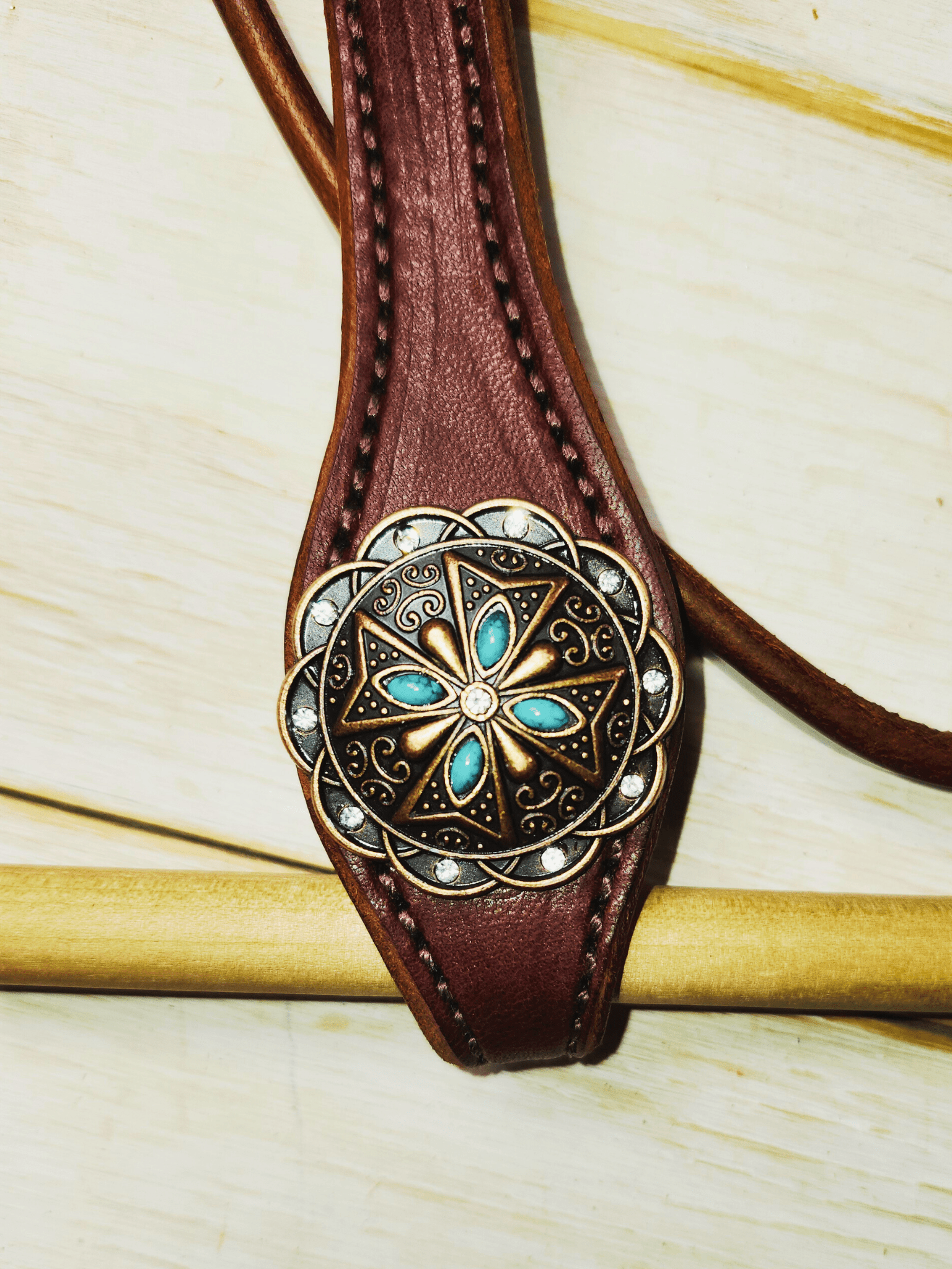 Browband Headstall - Twisted Hyde Leather Co.