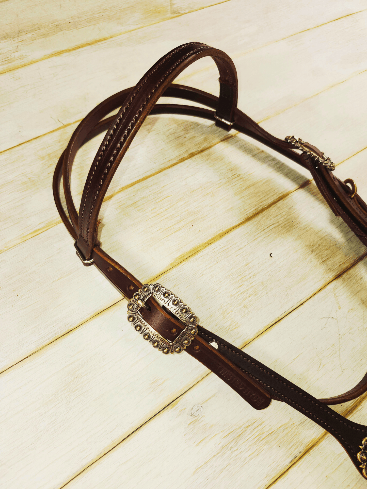 Browband Headstall - Twisted Hyde Leather Co.