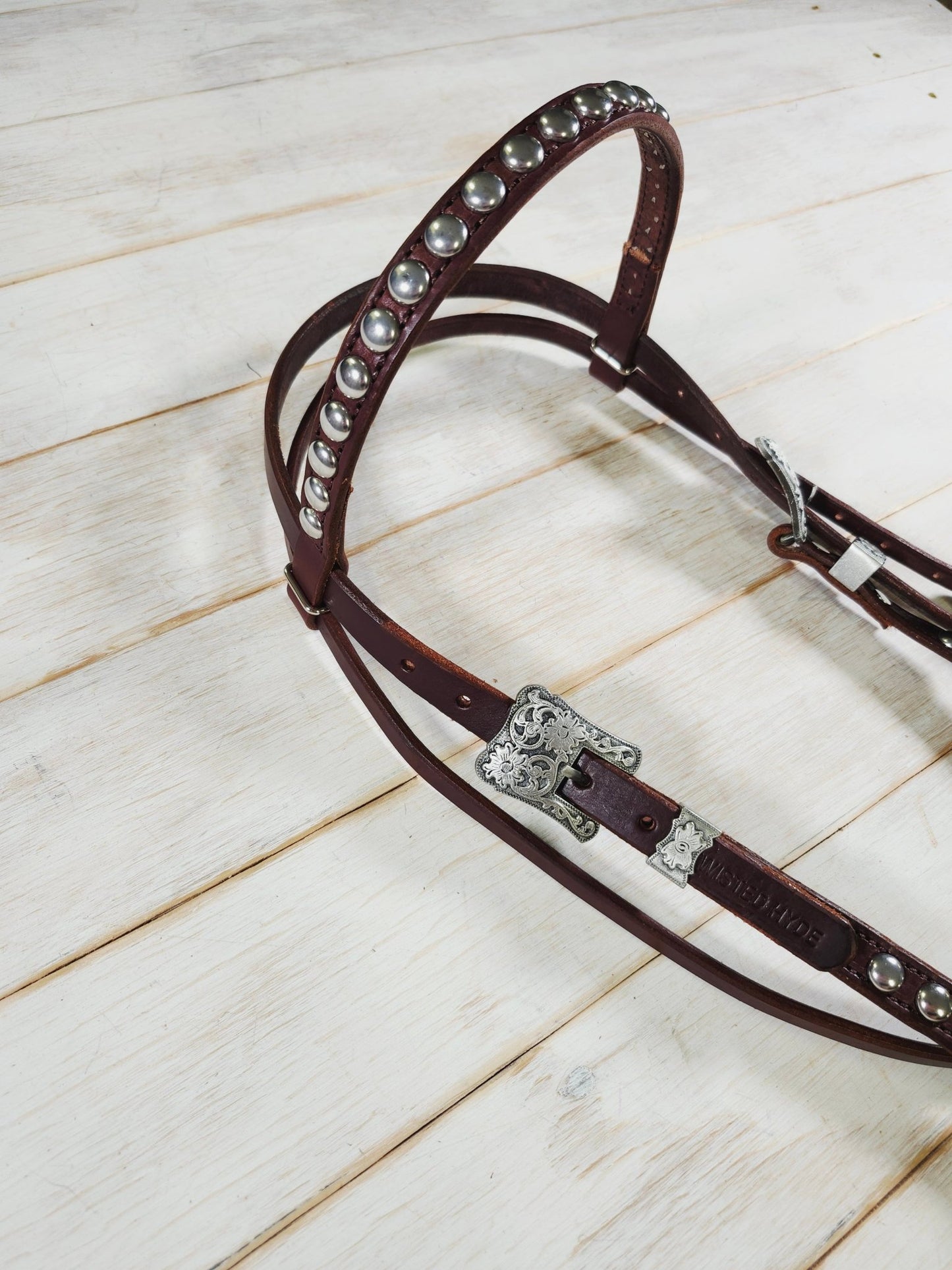 Browband Headstall - Twisted Hyde Leather Co.