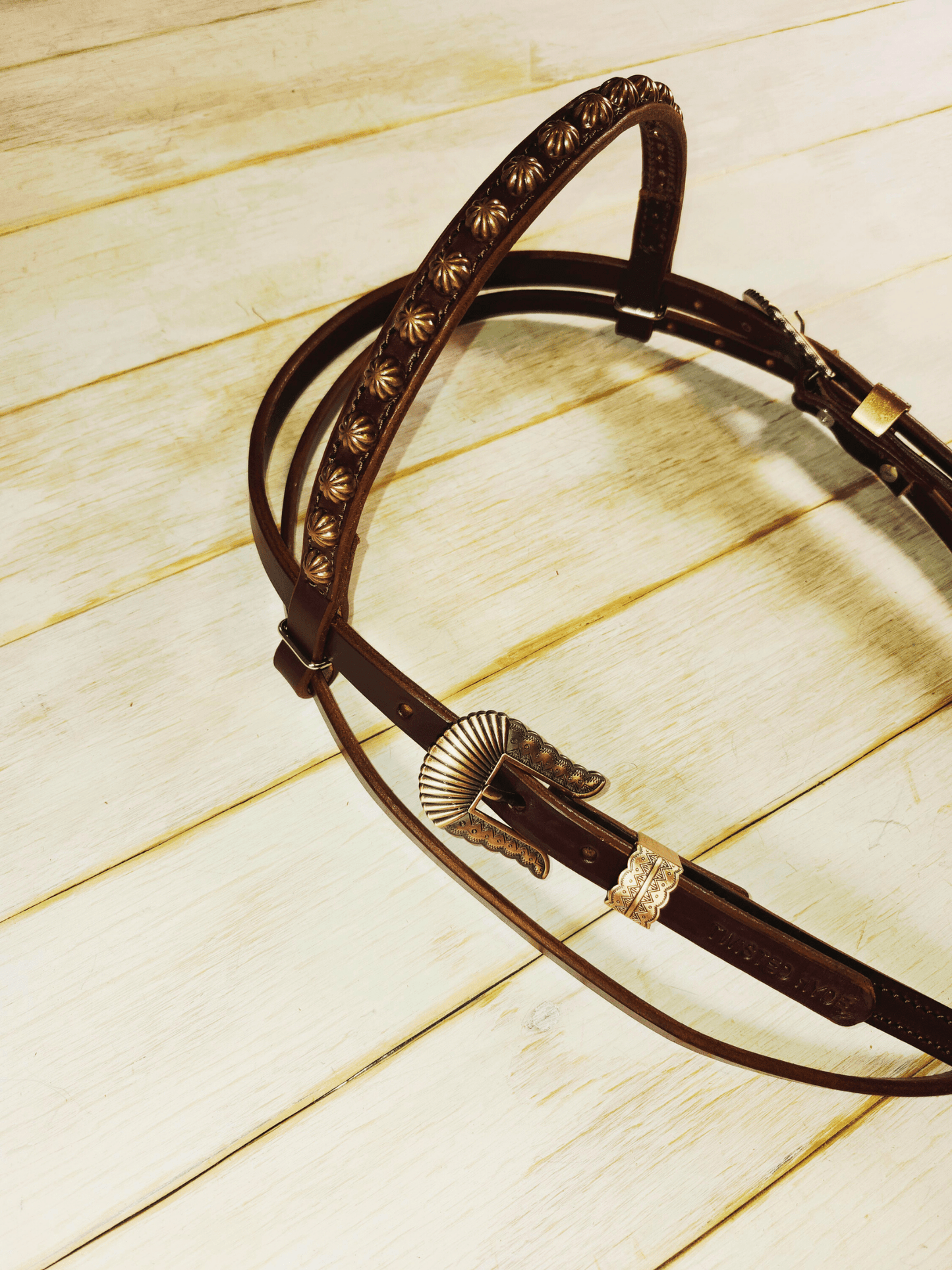 Browband Headstall - Twisted Hyde Leather Co.