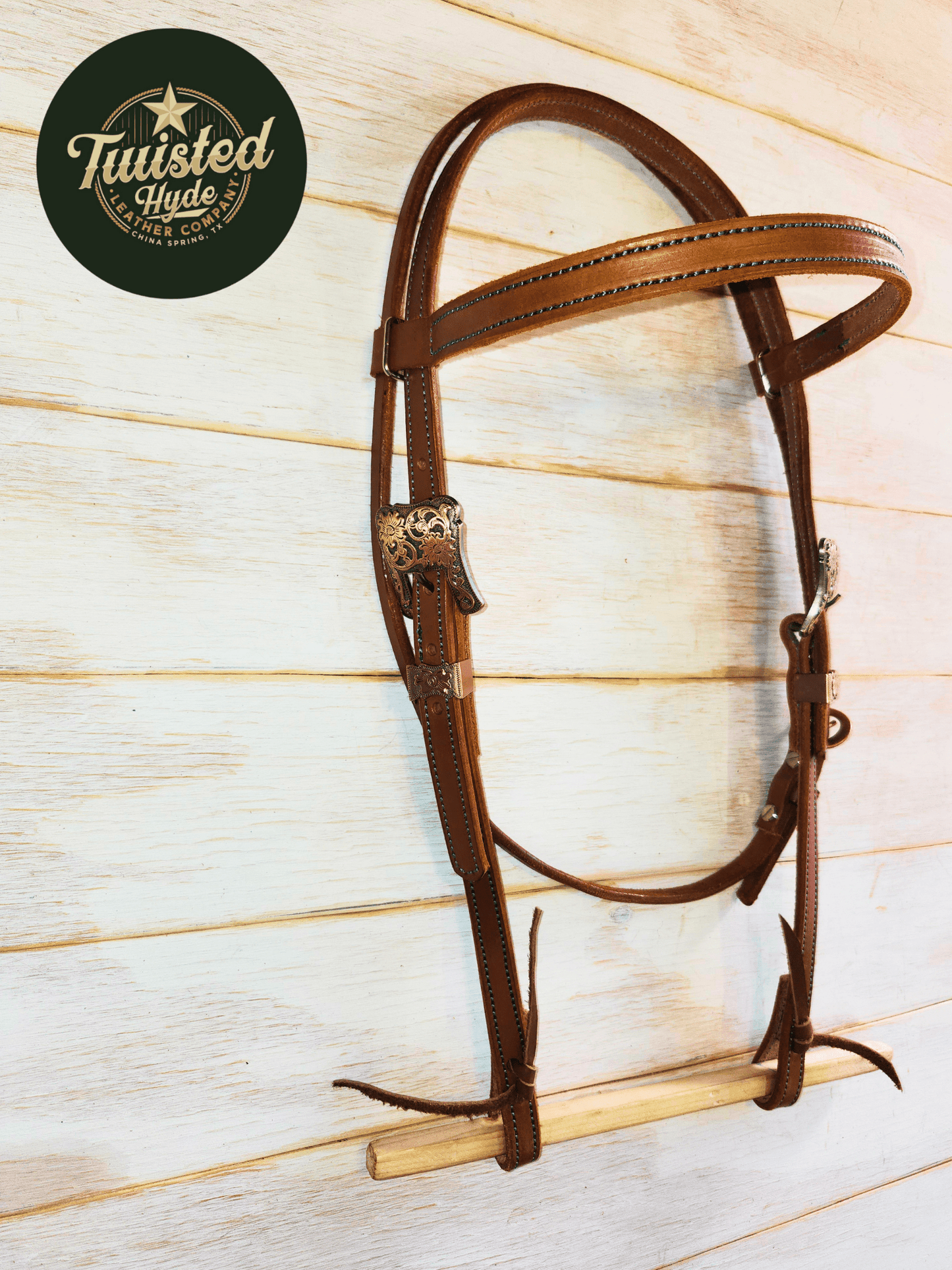 Browband Headstall - Twisted Hyde Leather Co.