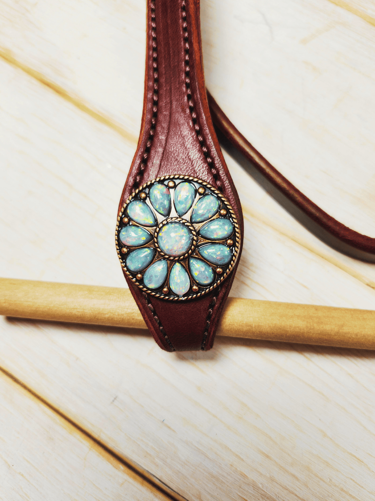 Browband Headstall - Twisted Hyde Leather Co.